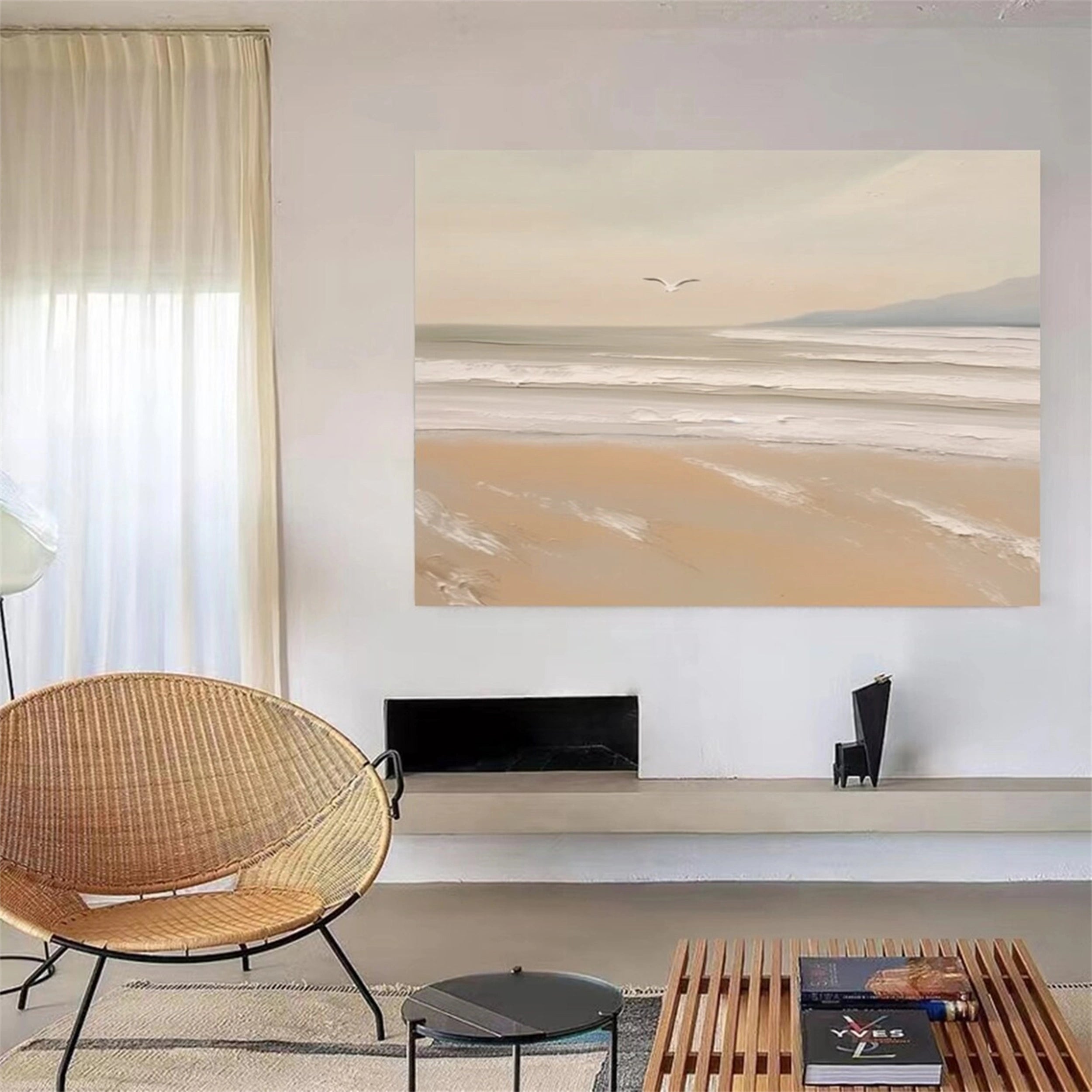 Ocean And Sky Painting #OS 054