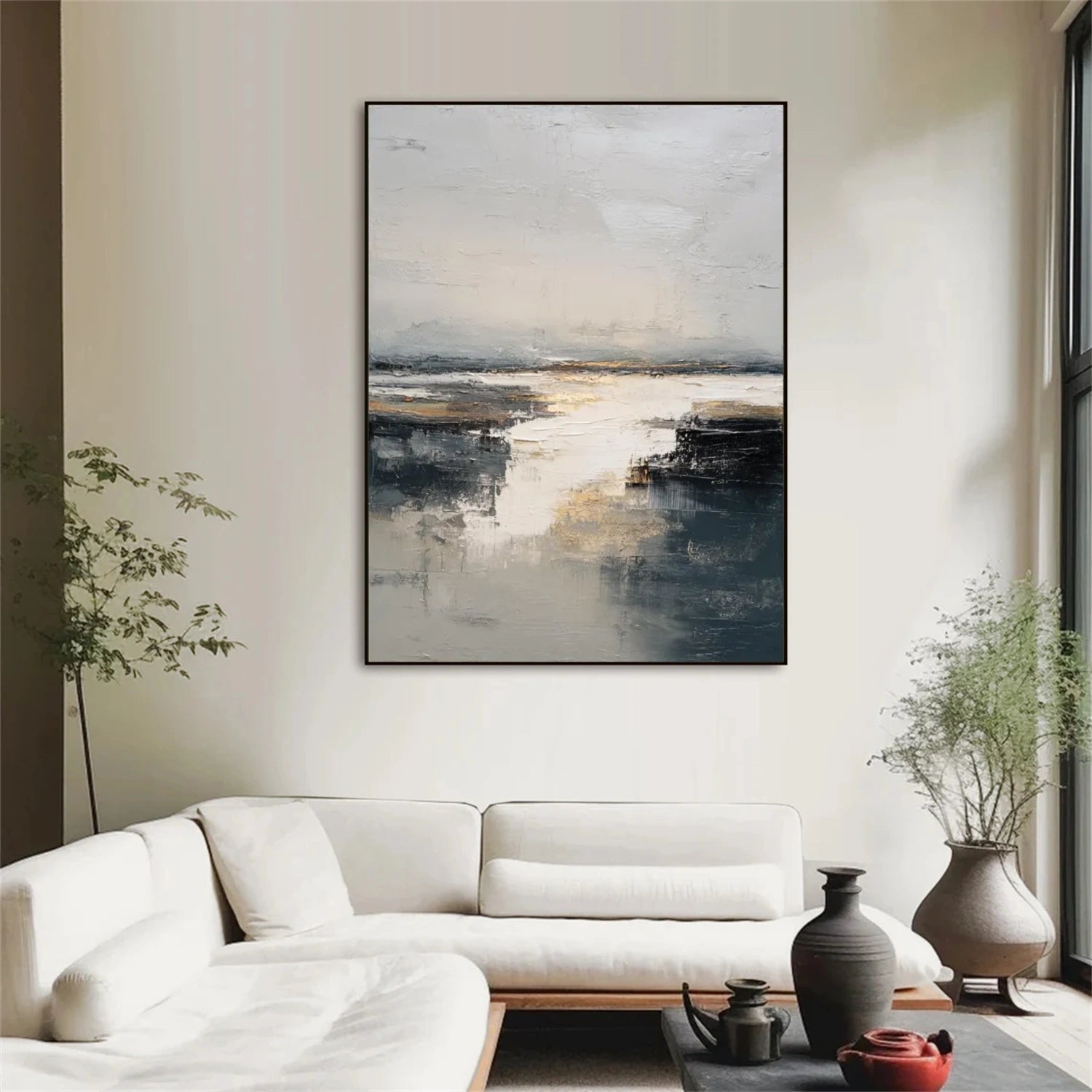 Abstract Textured Wall Art #AB 579