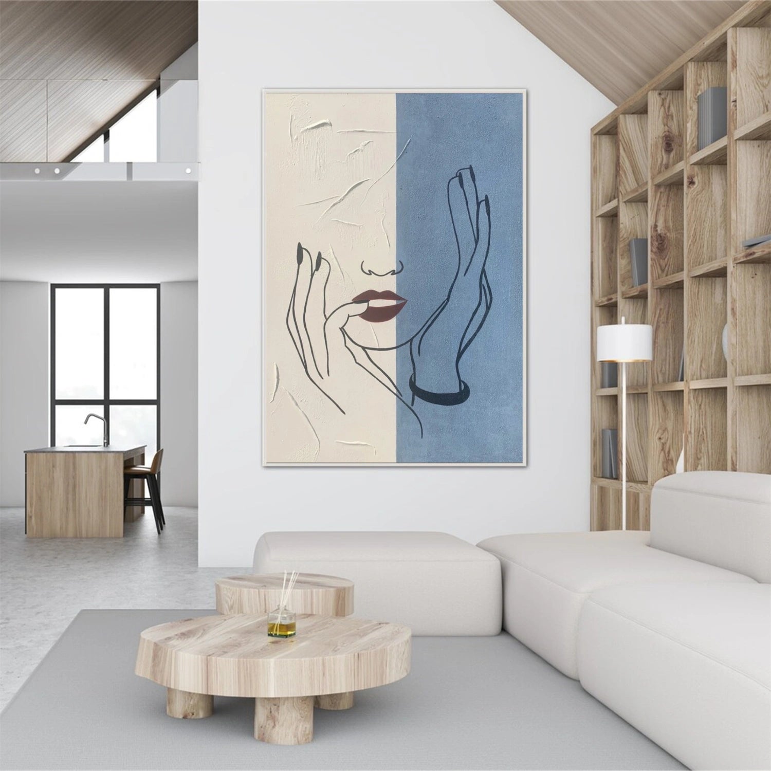 Abstract Portrait Wall Art #PT025