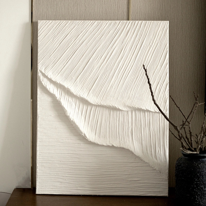 Beige Minimalist Textured Wall Art #MM030