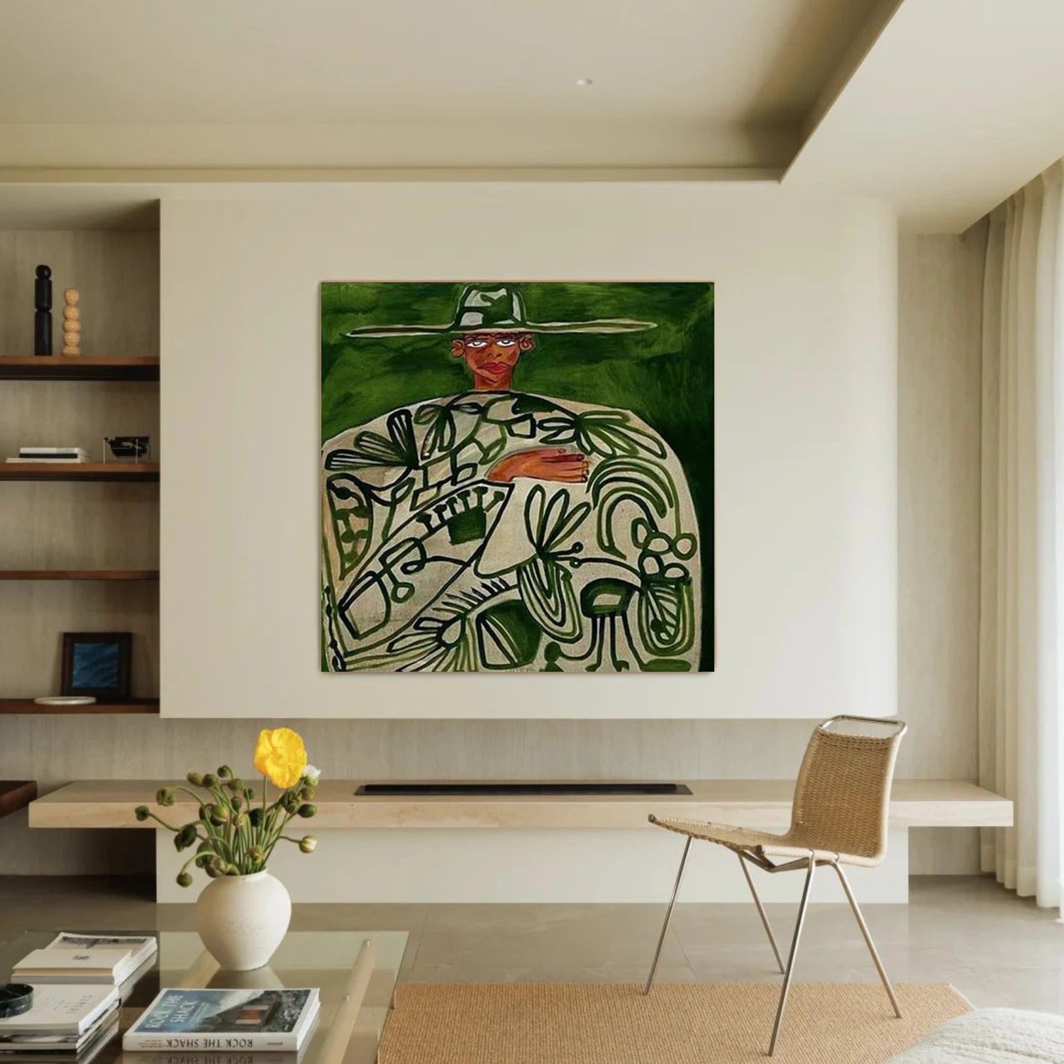 Abstract Portrait Wall Art # PT050