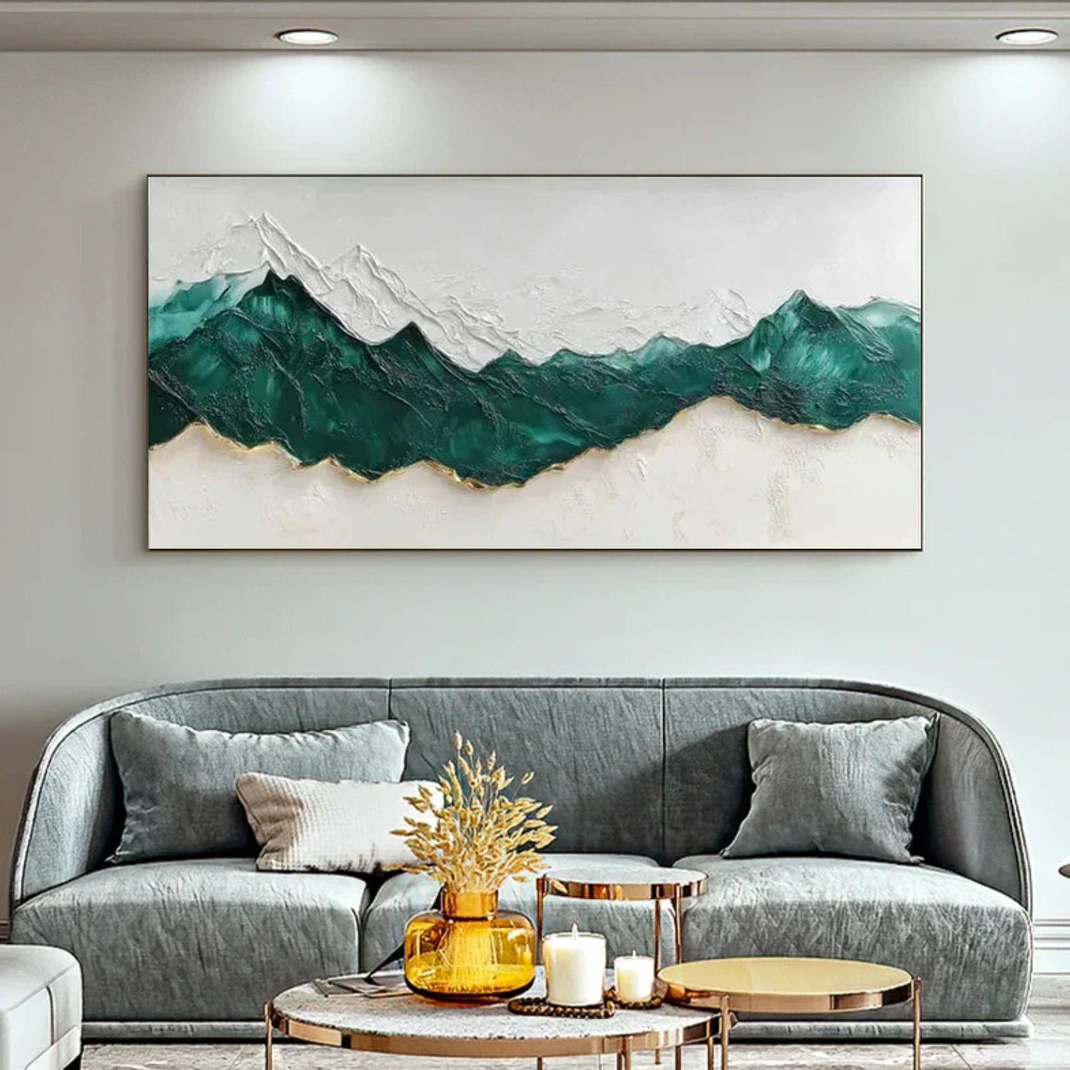 Minimalist Mountain Canvas #MM362