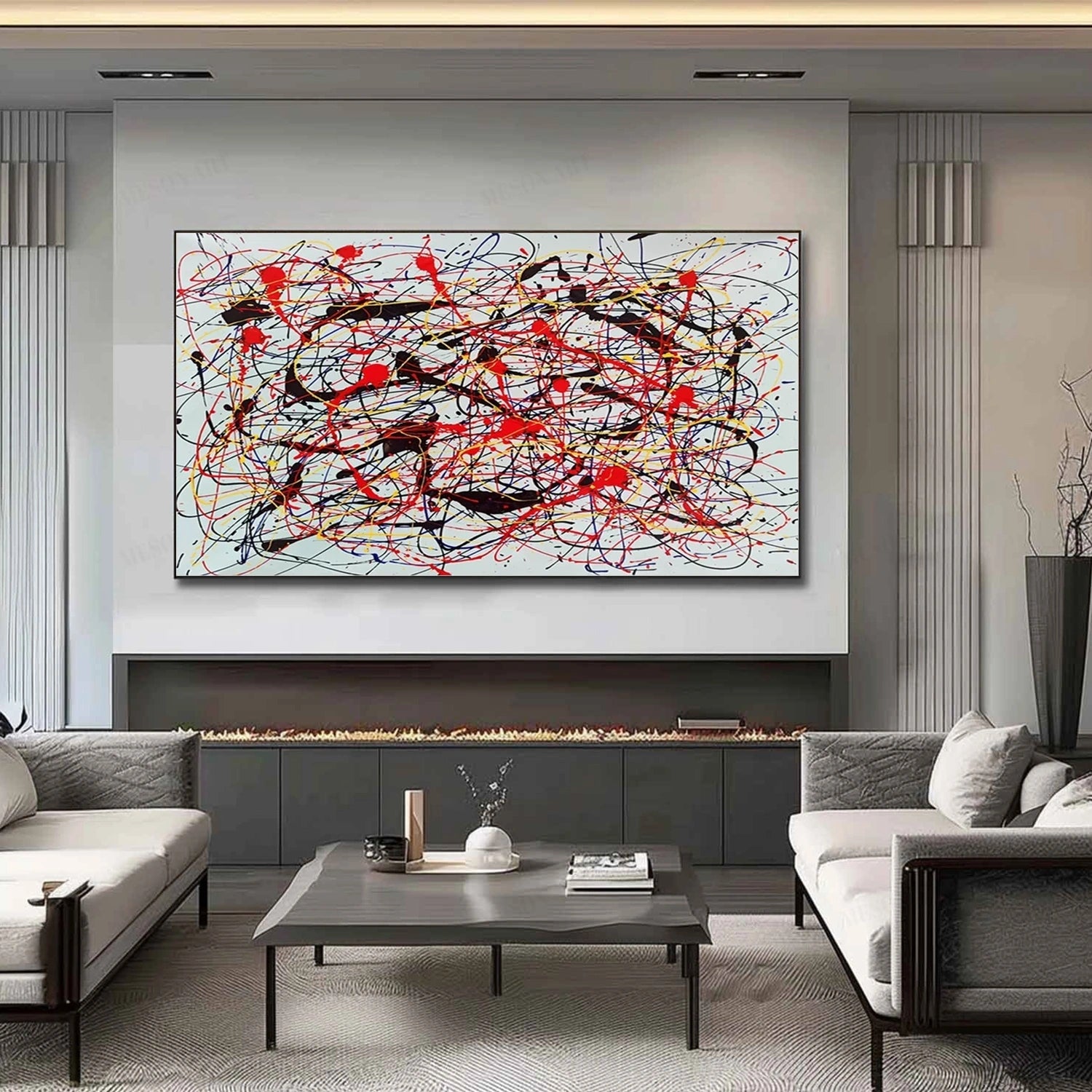 Pollock Art #JP027