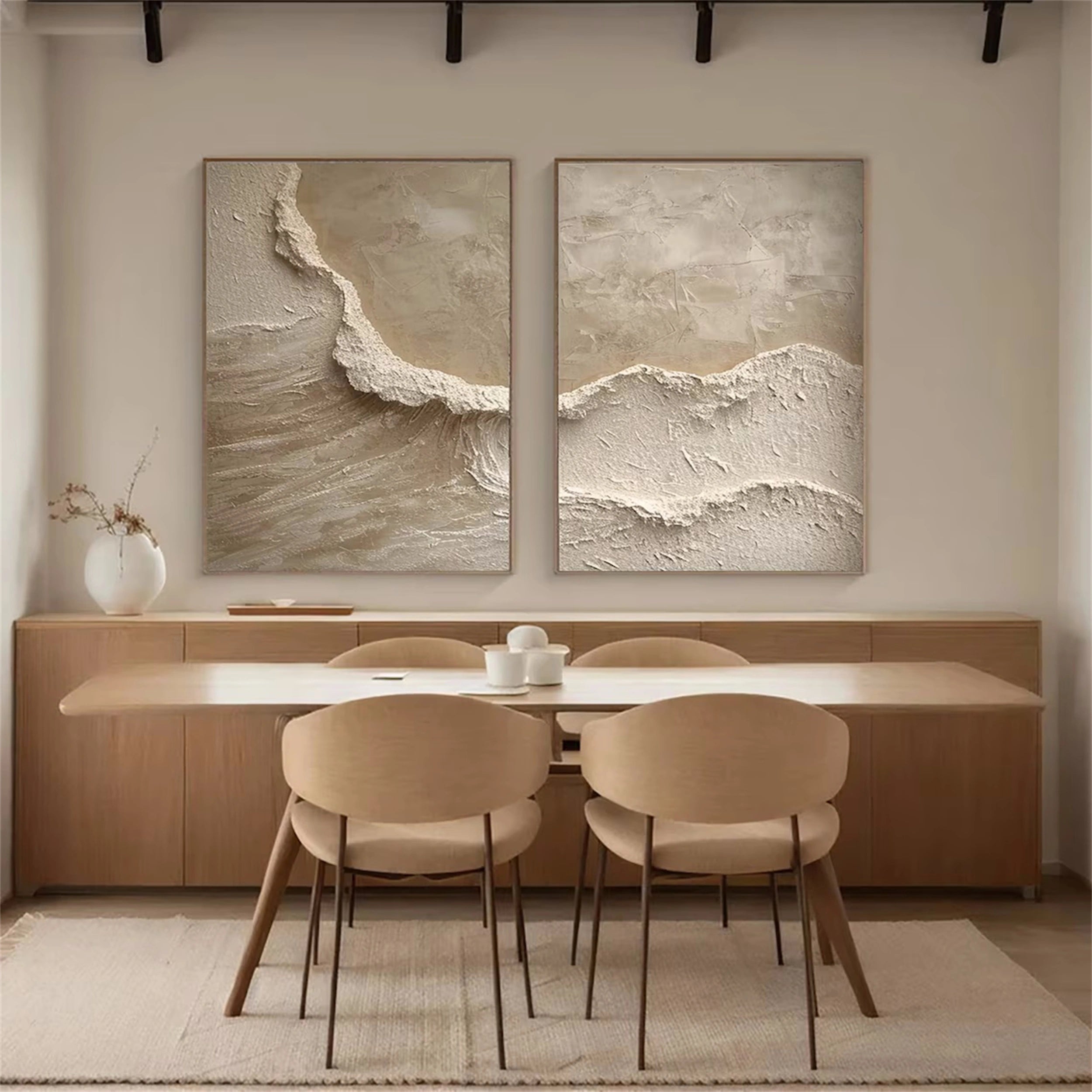 Ocean And Sky Painting Set of 2#OS 107