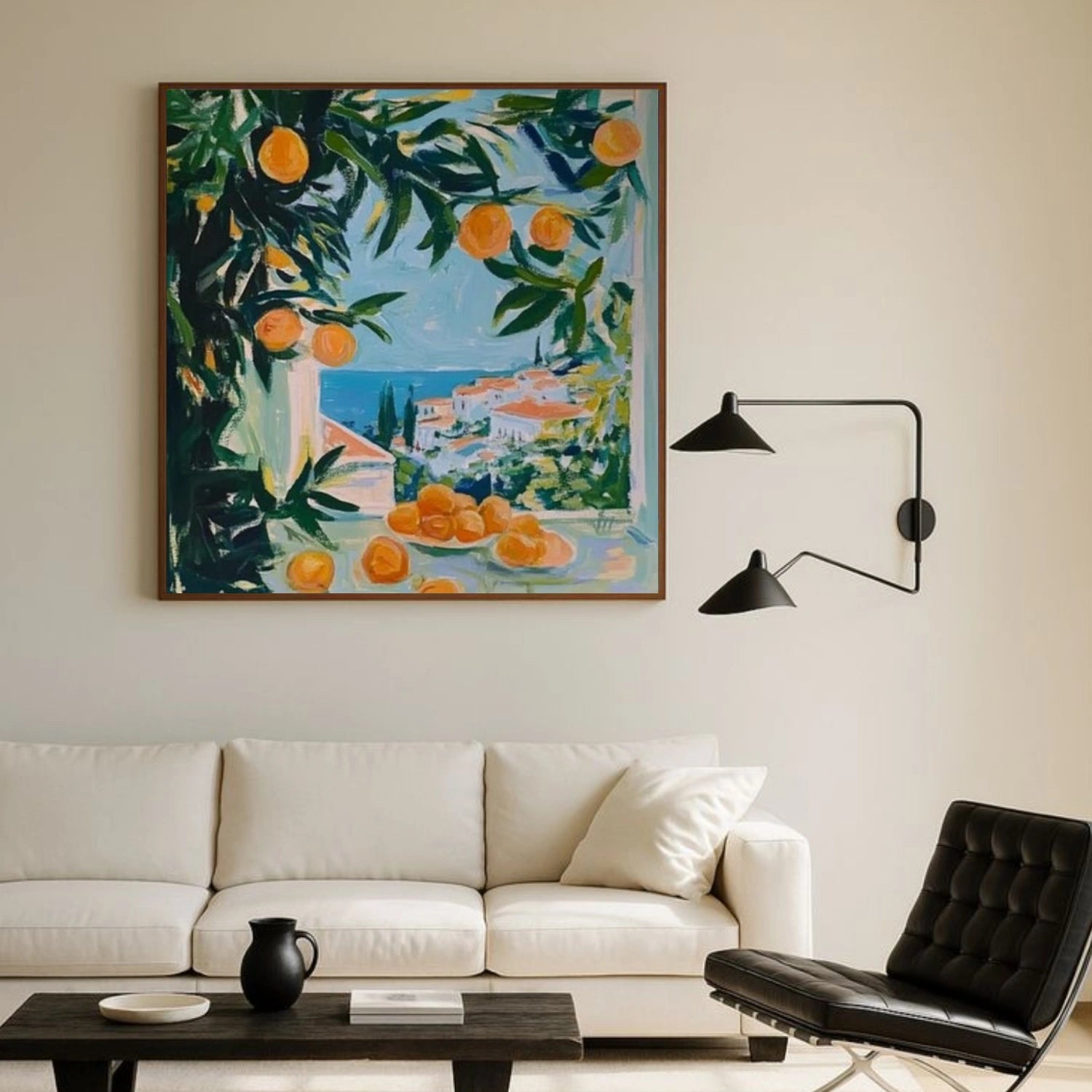 Flower & Tree Abstract Canvas Art # FT 338