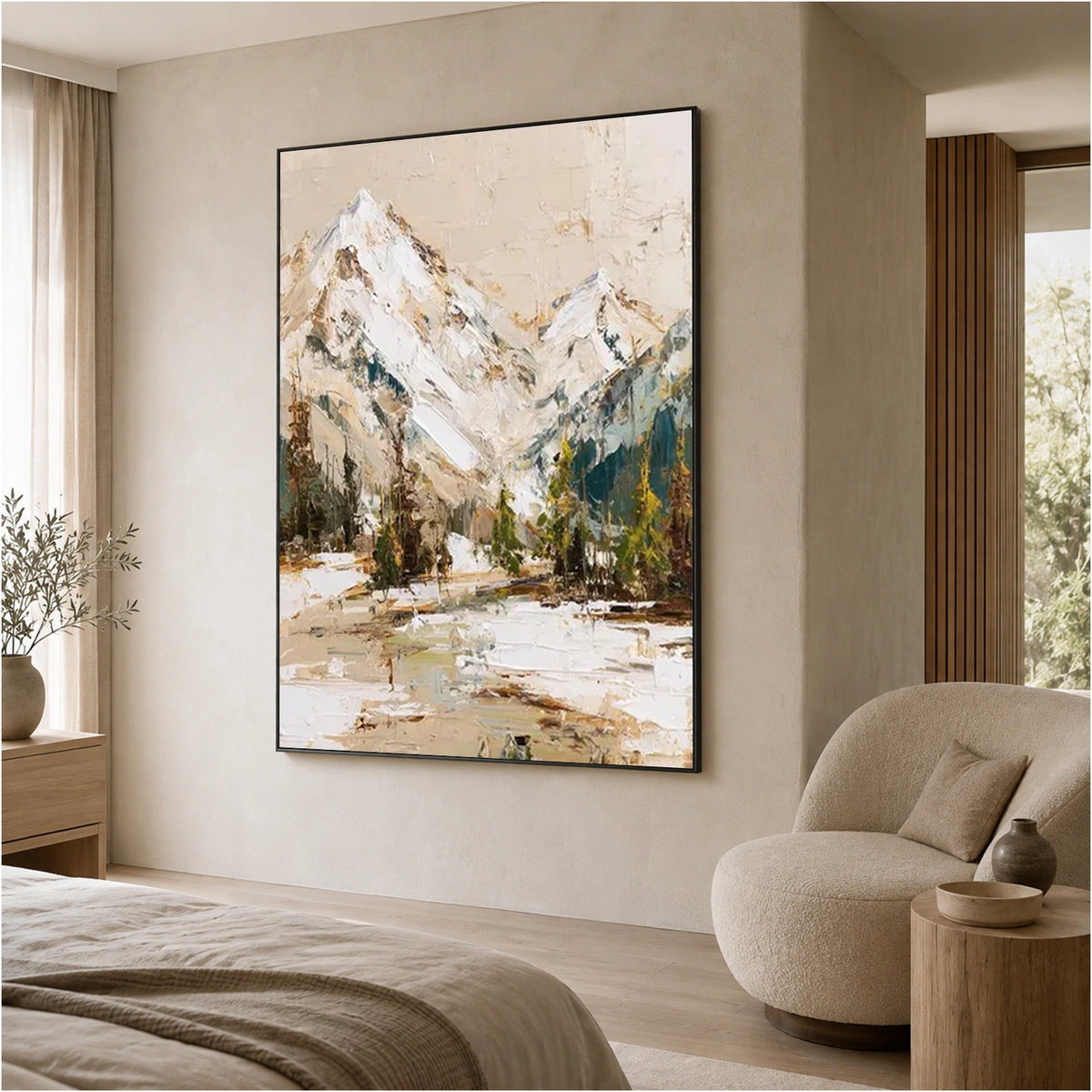 Minimalist Mountain Canvas #MM487