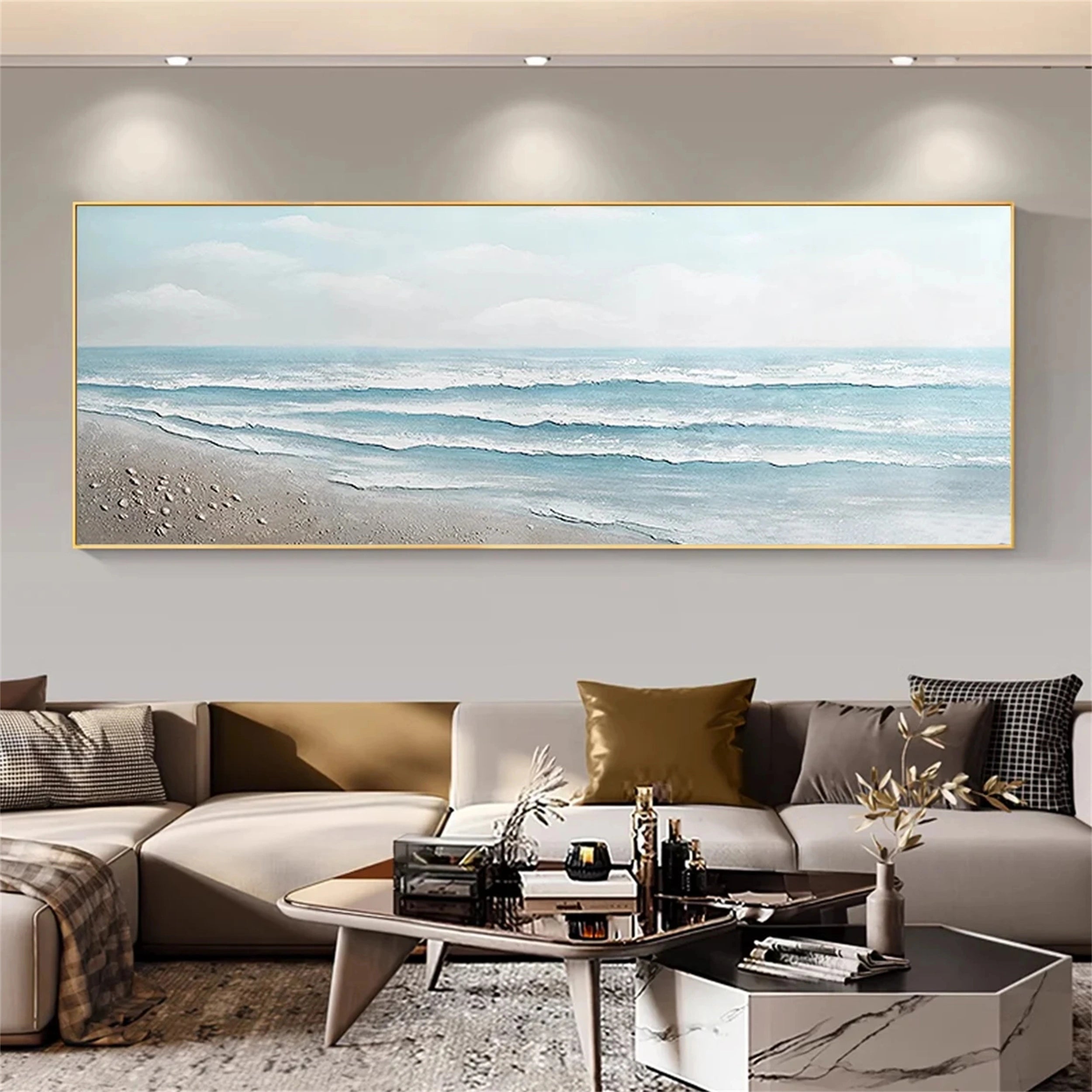 Ocean And Sky Painting #OS 083