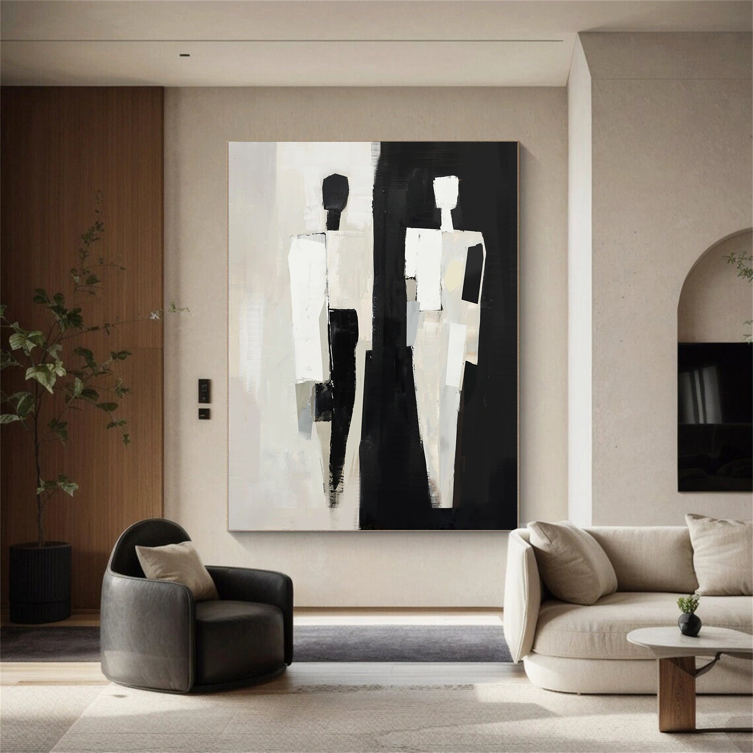 Contemporary Abstract Minimalist Wall Art #CW015