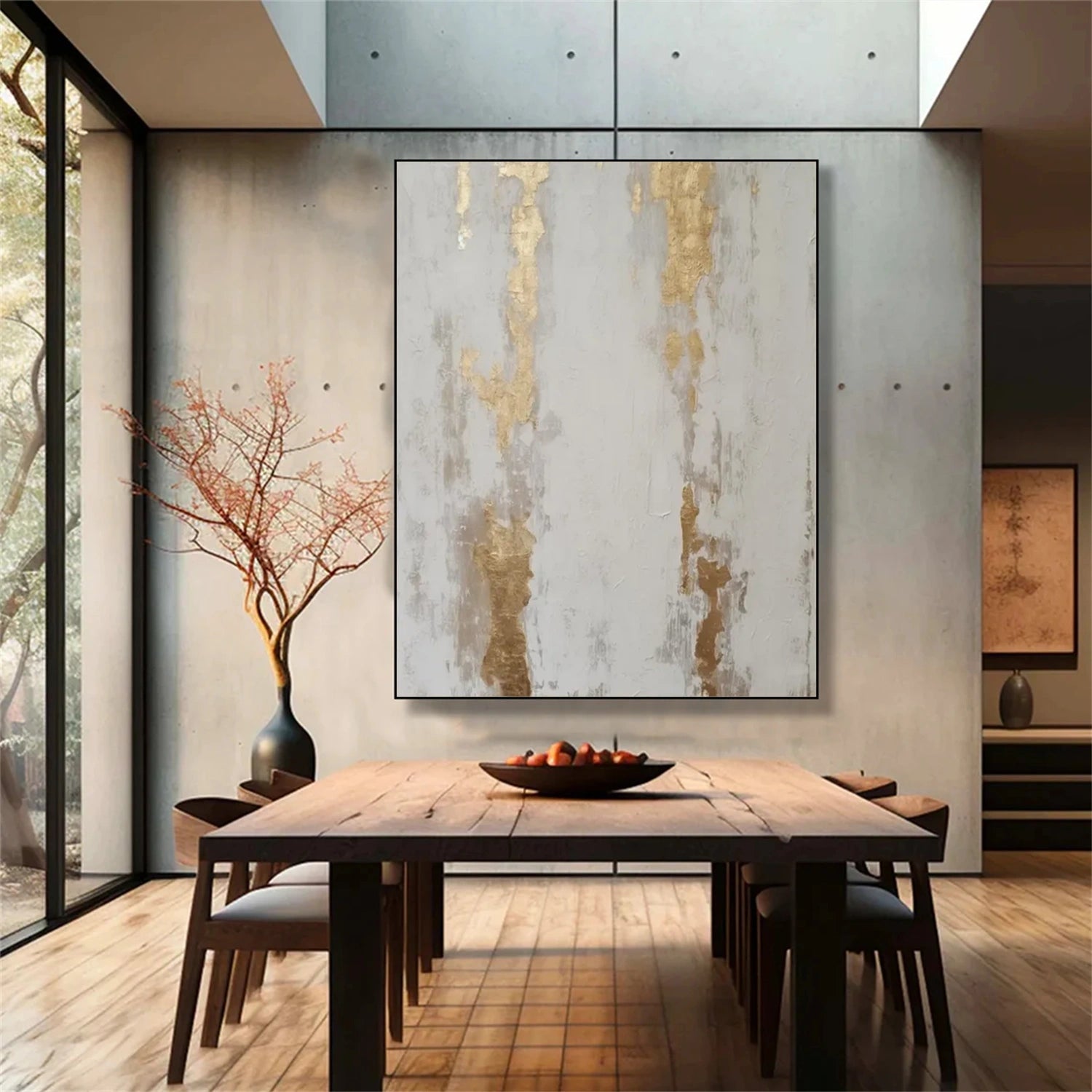Wabi Sabi Textured Wall Art #WS319