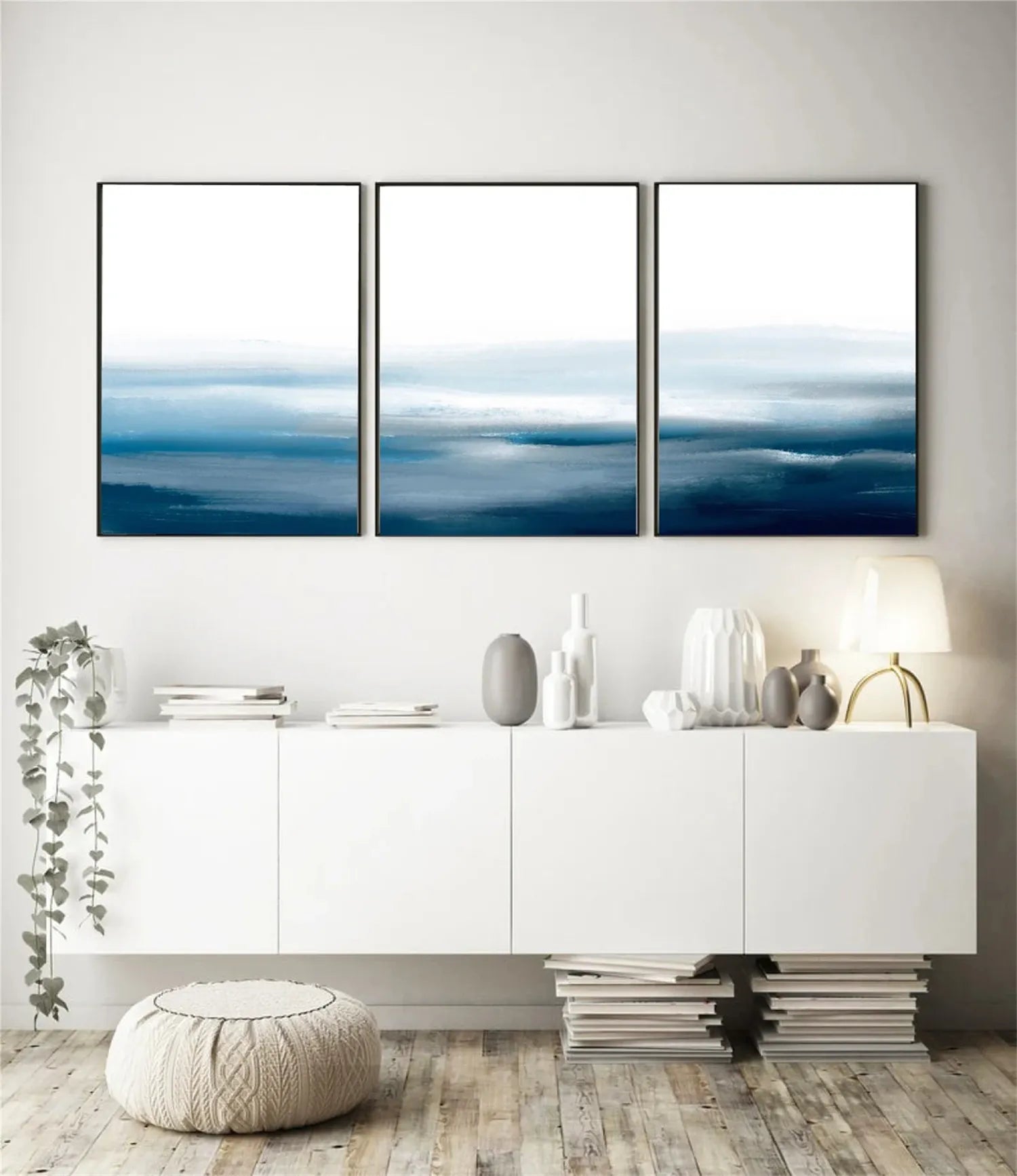 Ocean And Sky Painting Set of 3 #OS 213