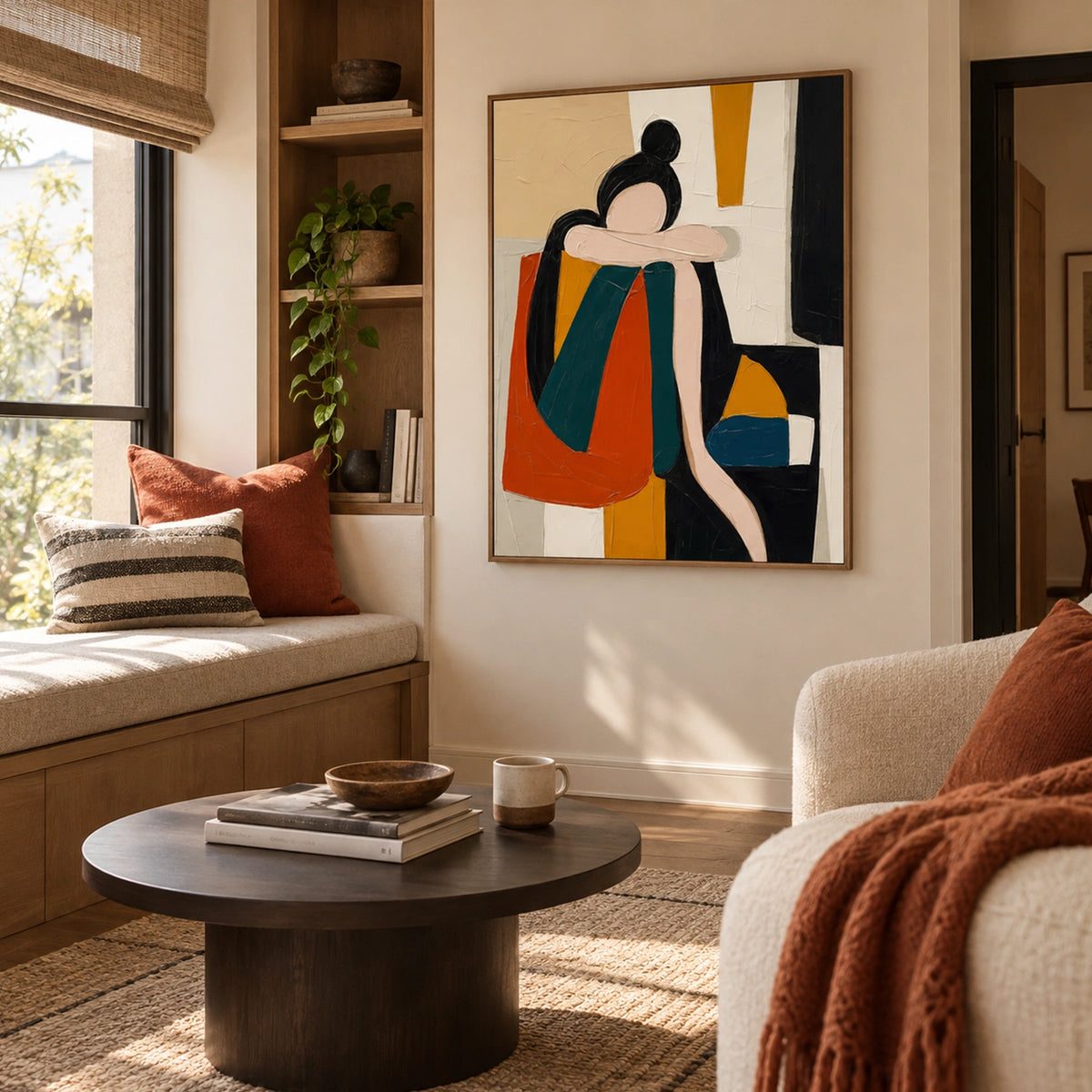 Abstract Portrait Wall Art #PT107