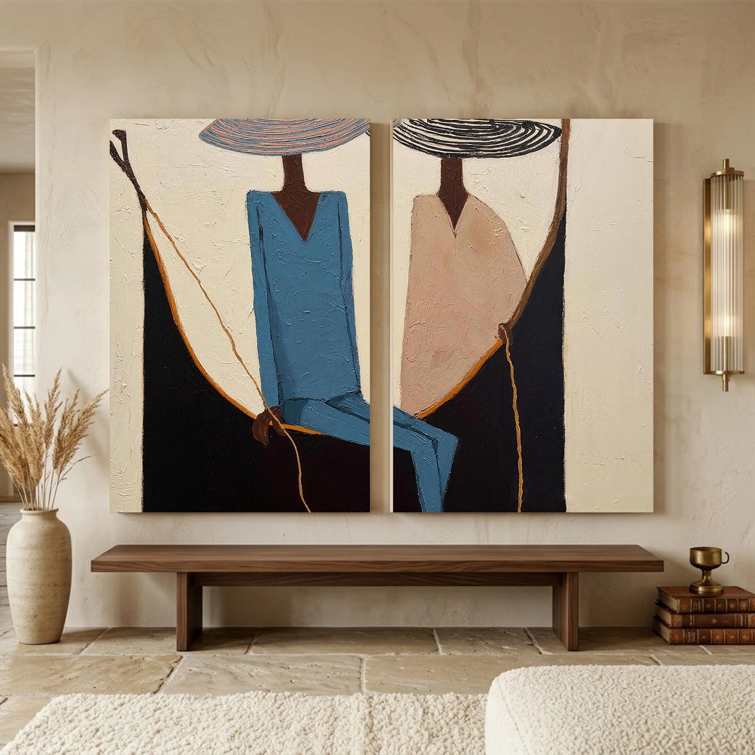 Americana Wall Art Set of 2 #VE099