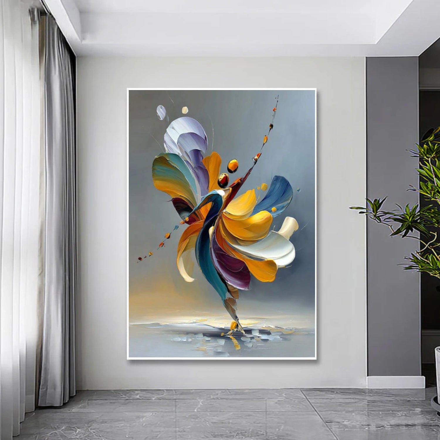 Abstract Portrait Wall Art # PT057