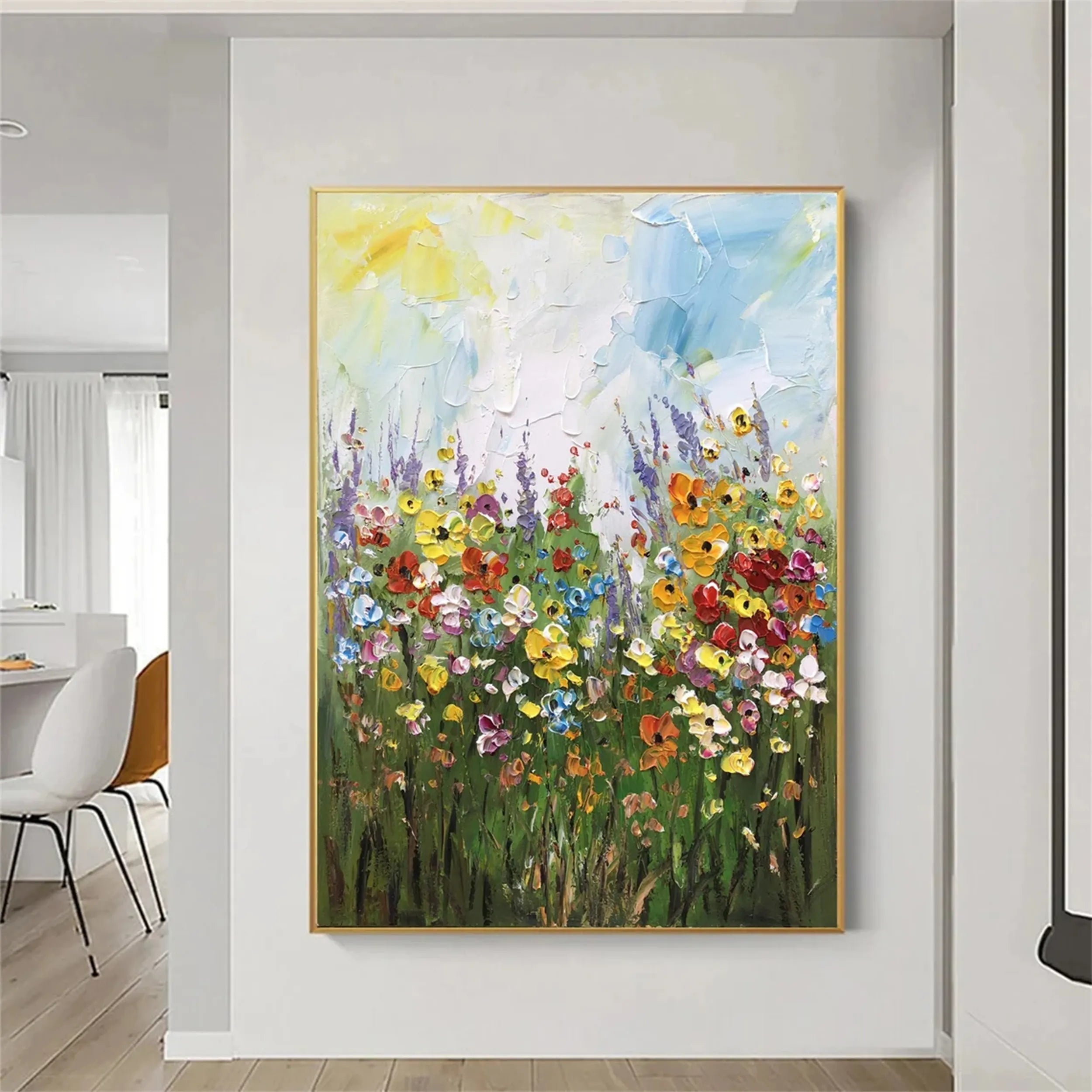 Flower And Tree Painting #FT 043