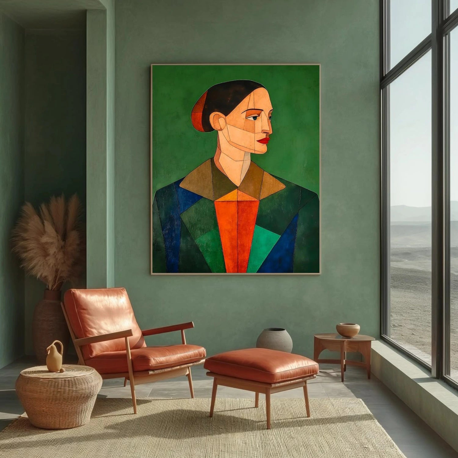Abstract Portrait Wall Art # PT049