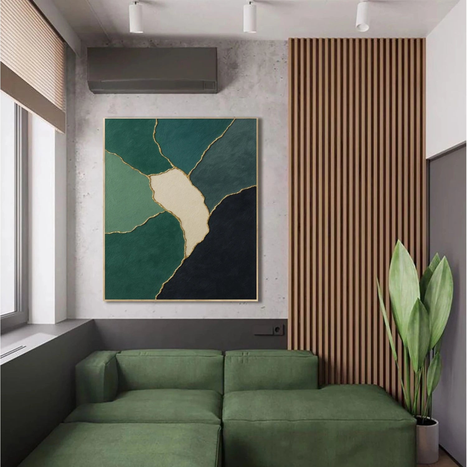 Minimalist Textured Canvas Art #MM379