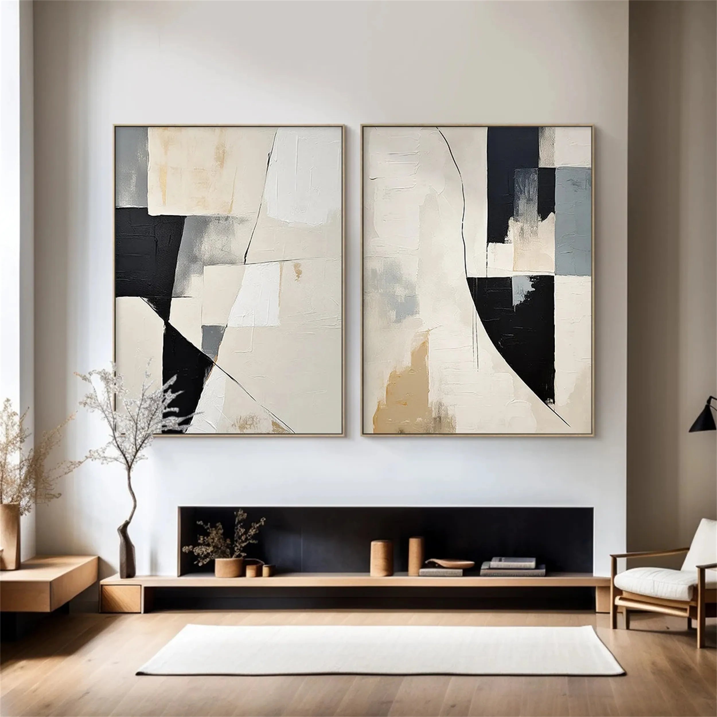 Abstract Tranquility Set of 2 #WS125