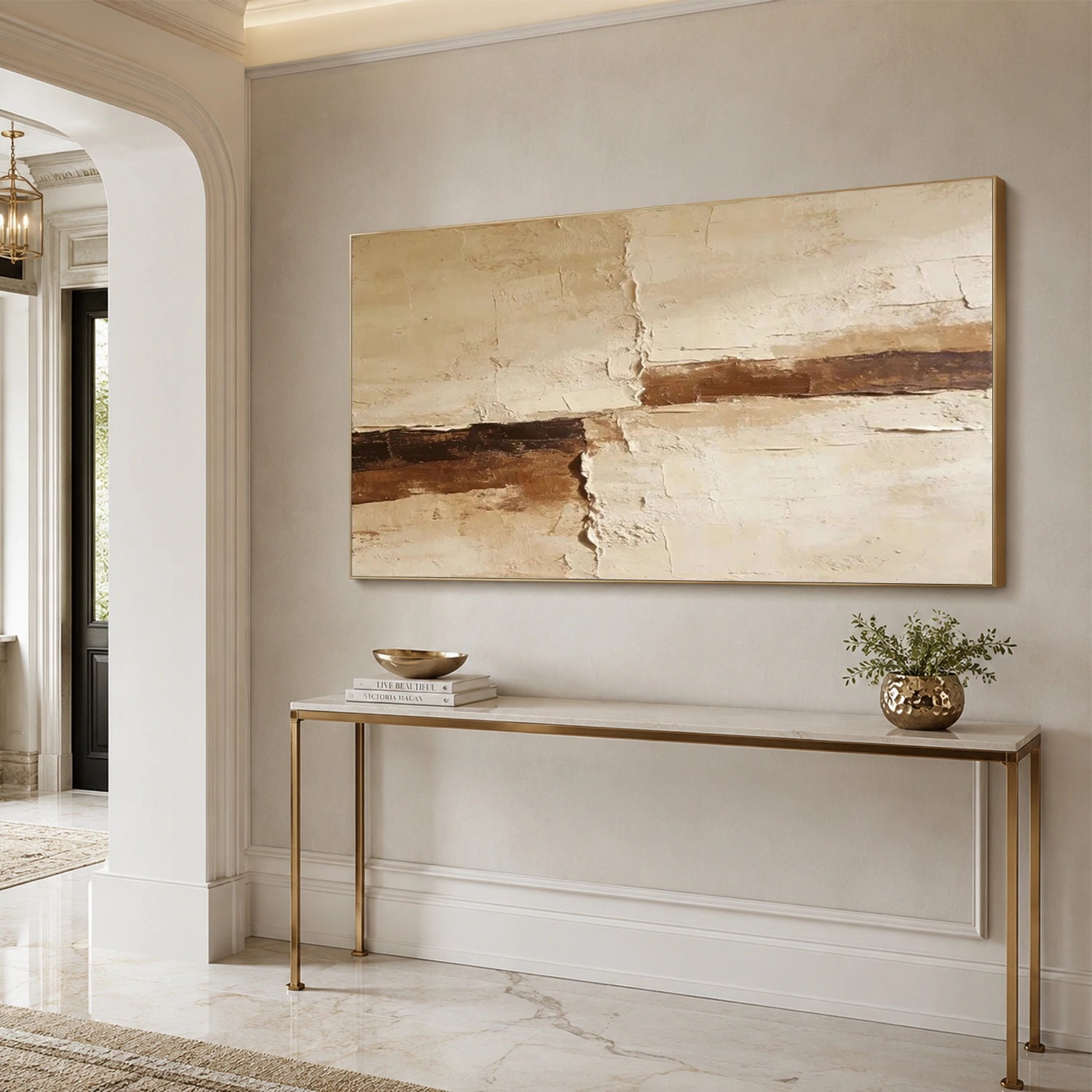 Abstract Wall Textured Art # AB709