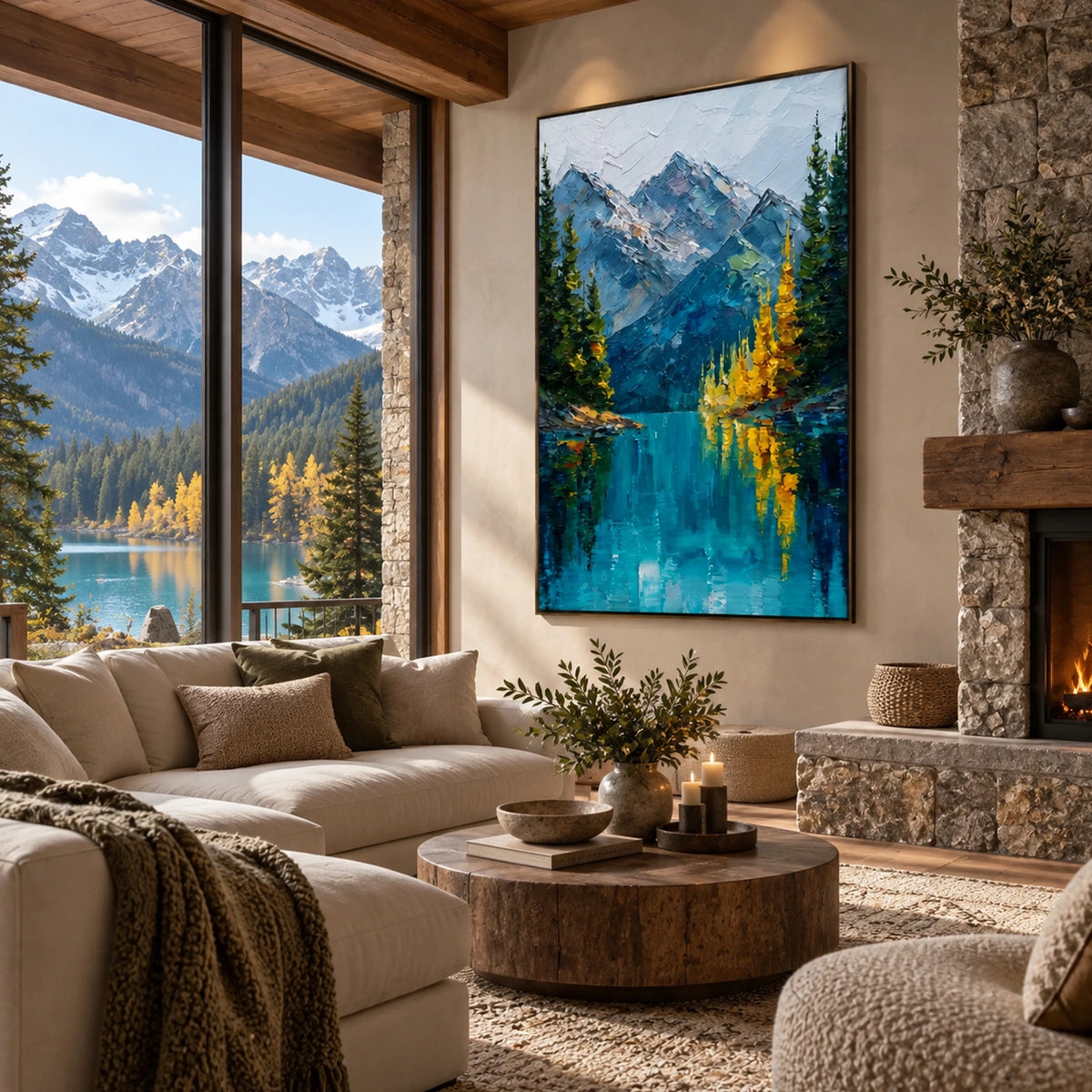 Minimalist Mountain Canvas # MM471