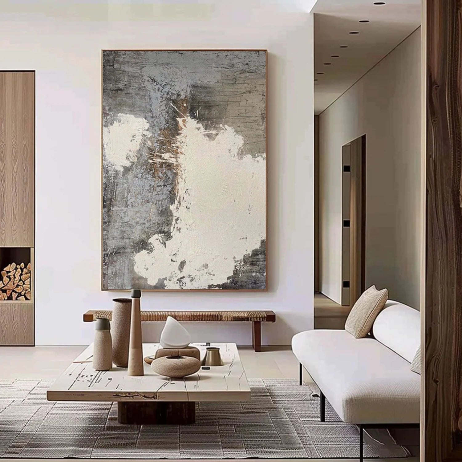 Abstract Textured Wall Art #AB 590