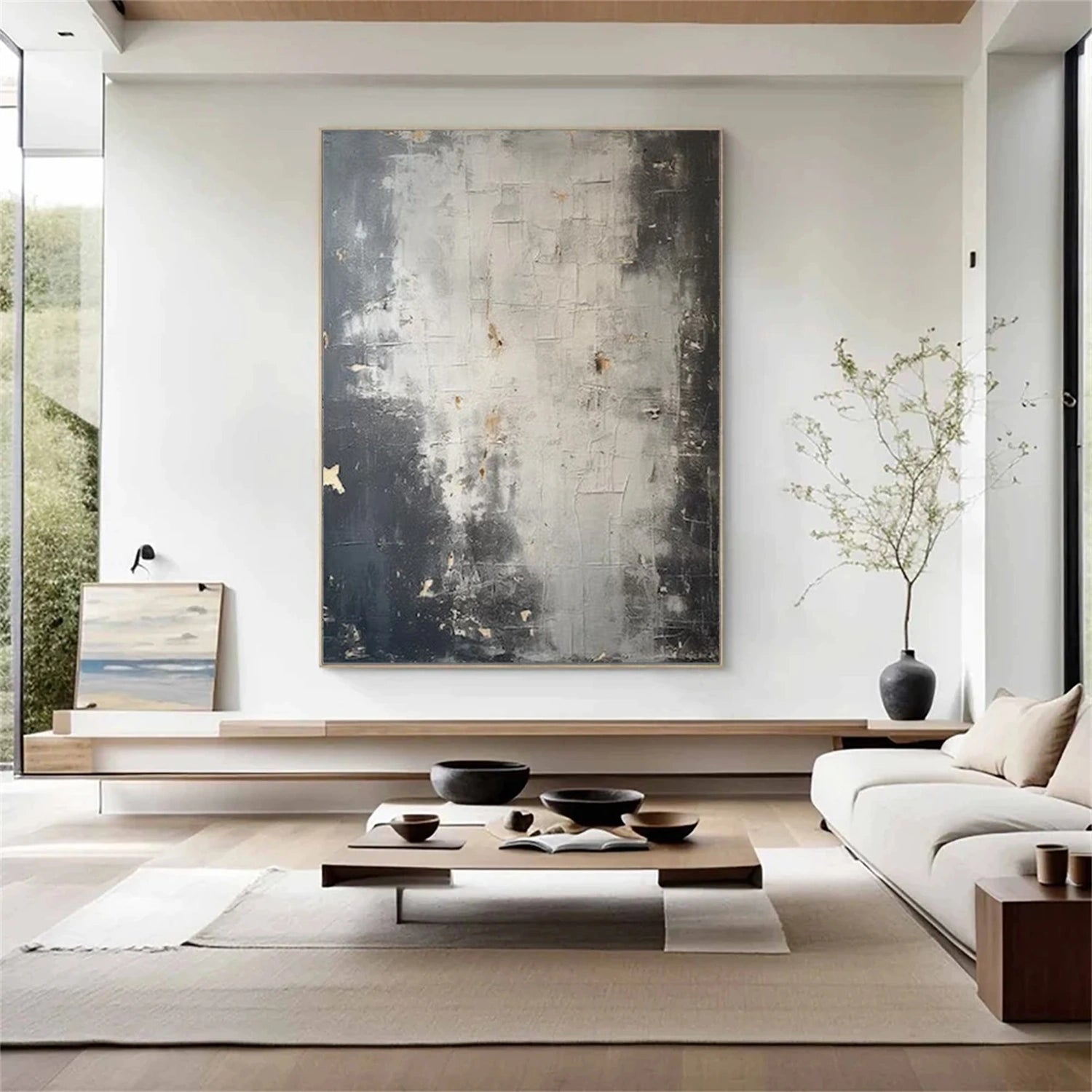 Abstract Texture Wall Art #AB629