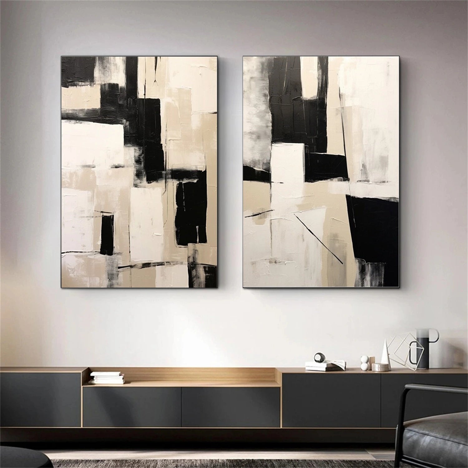 Wabi Sabi Set of 2 Wall Art #WS341