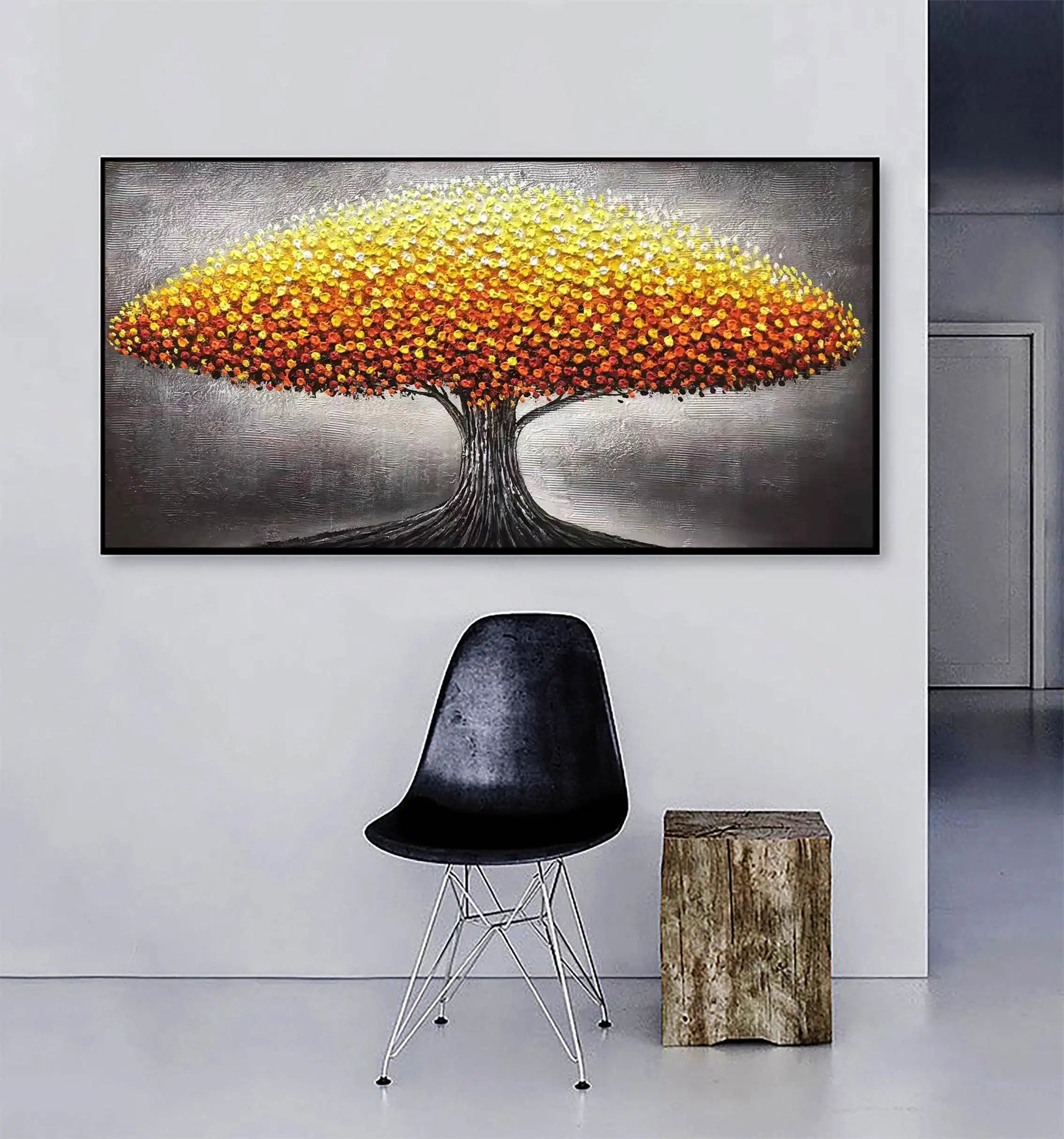 Flower And Tree Painting #FT 020