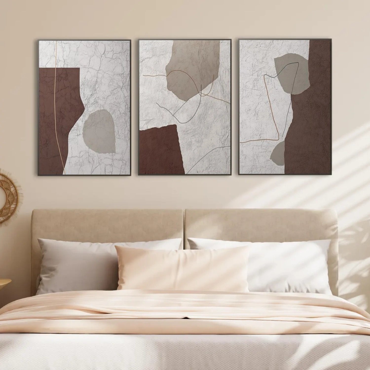 Abstract Set of 3 Wall Art #AB 565