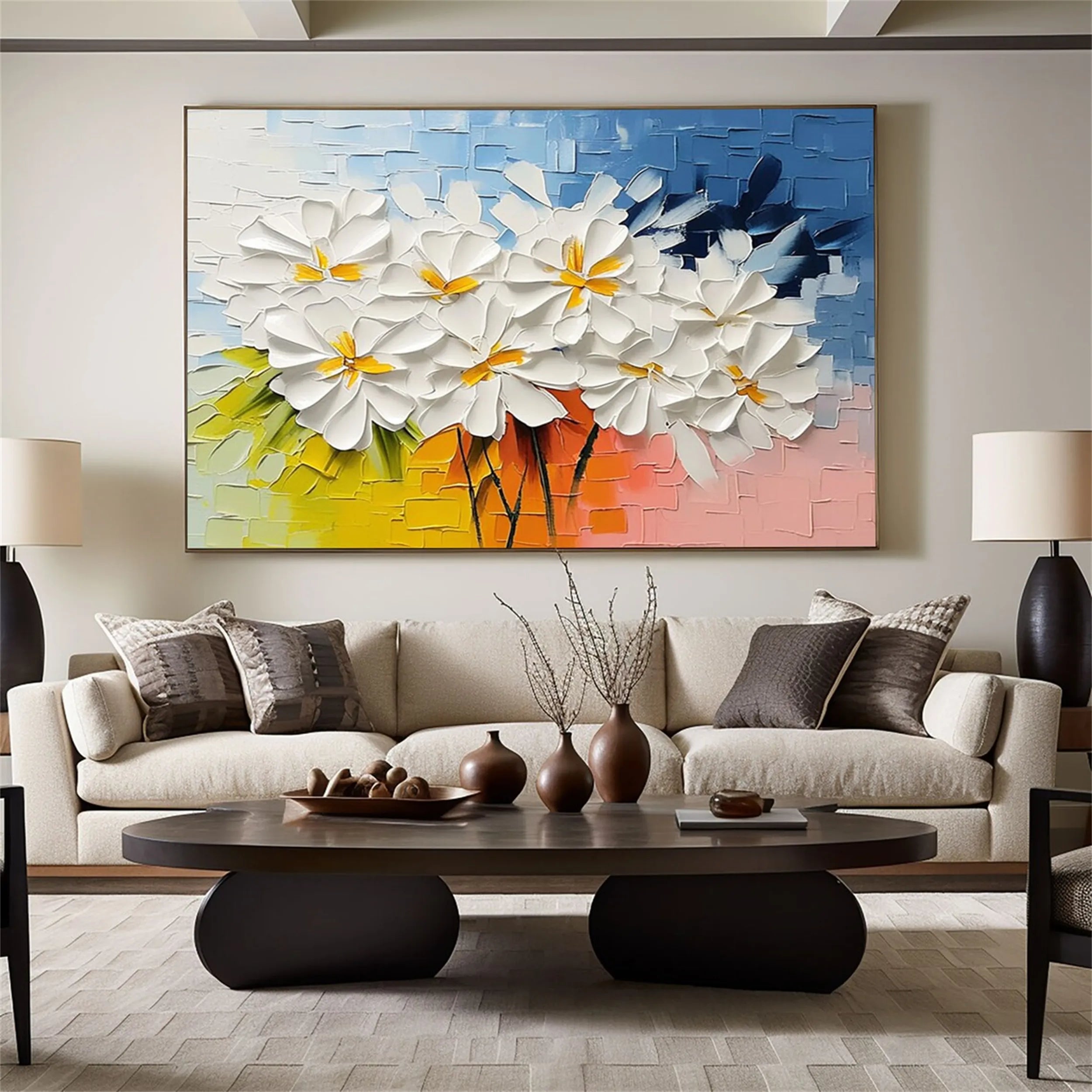 Flower And Tree Painting #FT 046