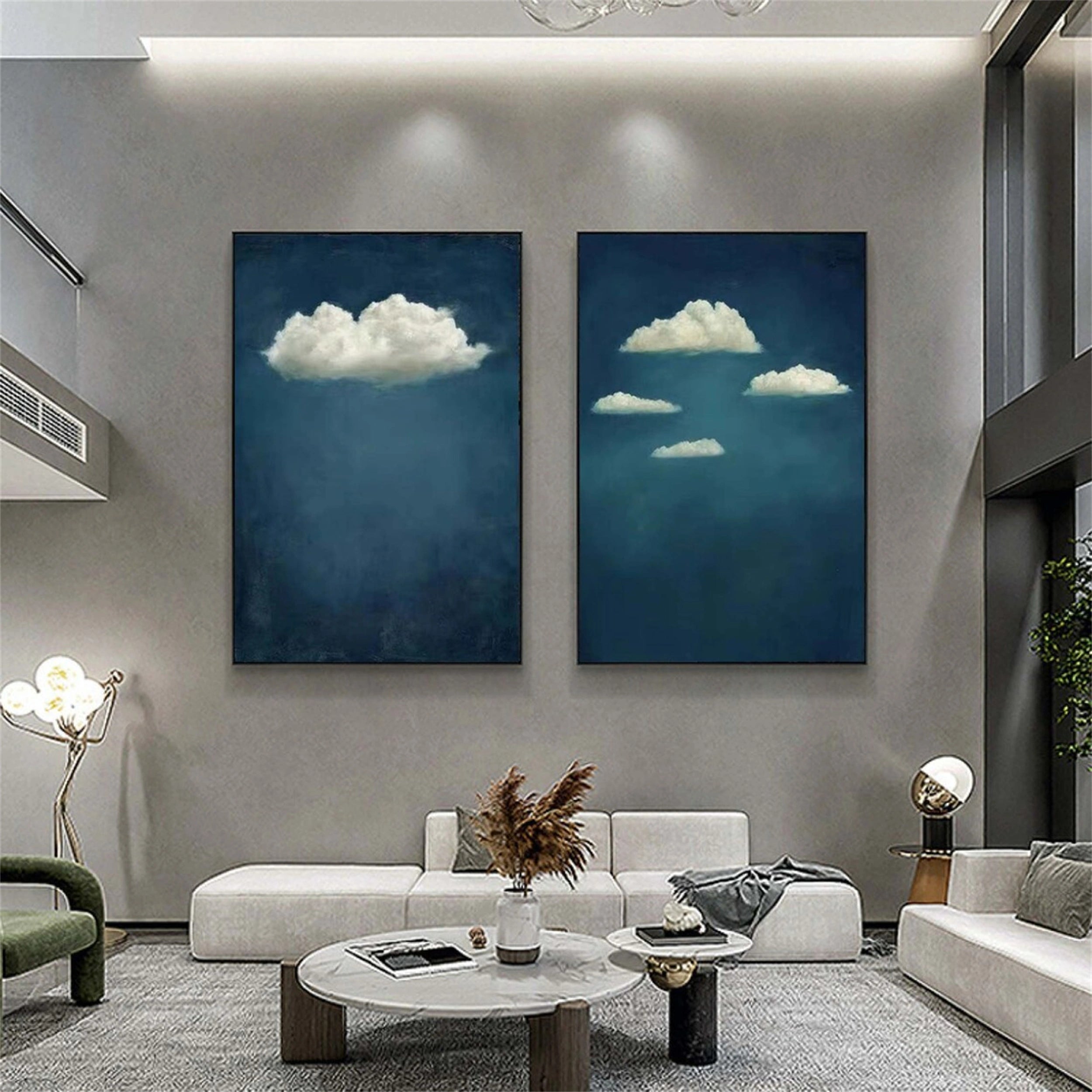 Ocean And Sky Painting Set of 2#OS 106