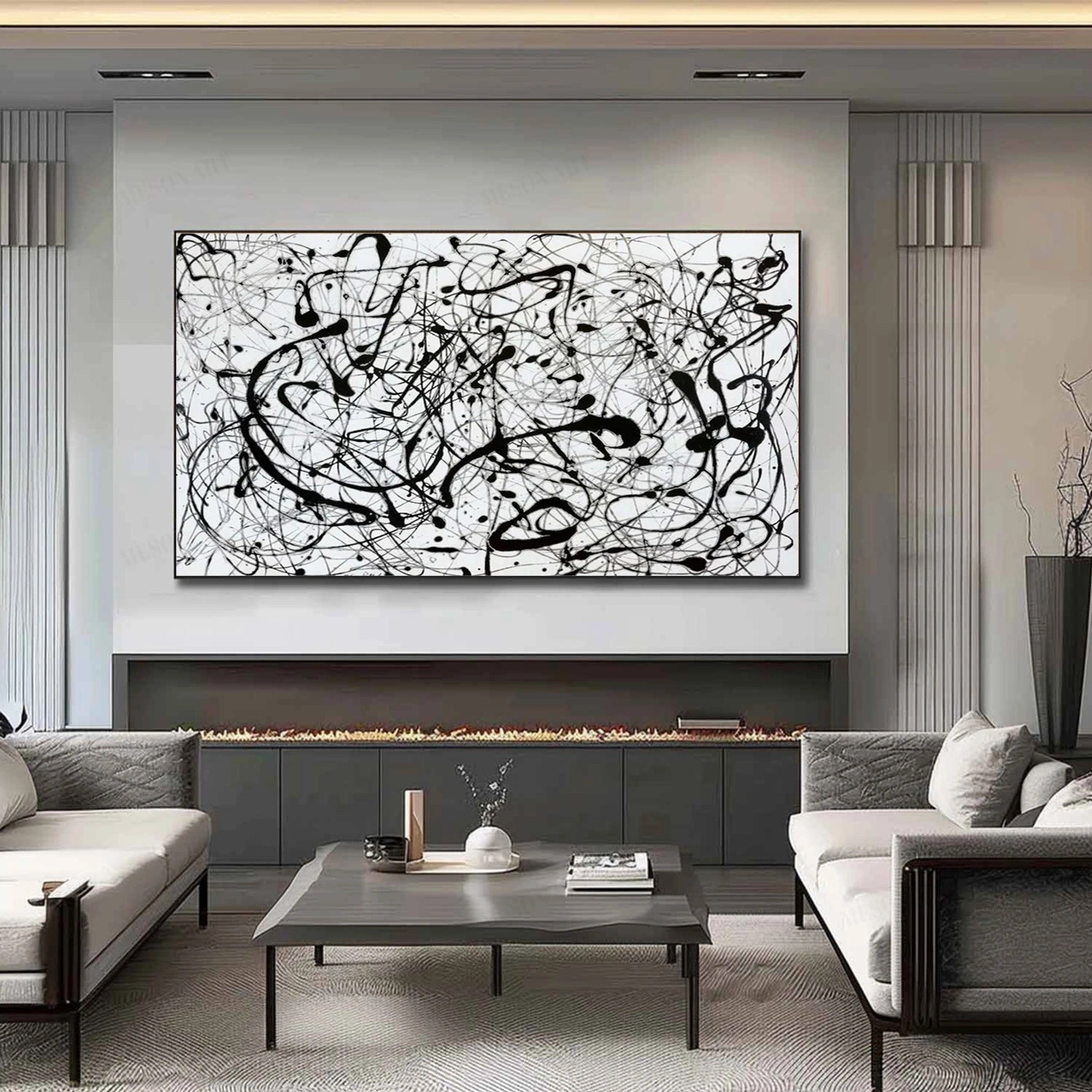 Pollock Art #JP028