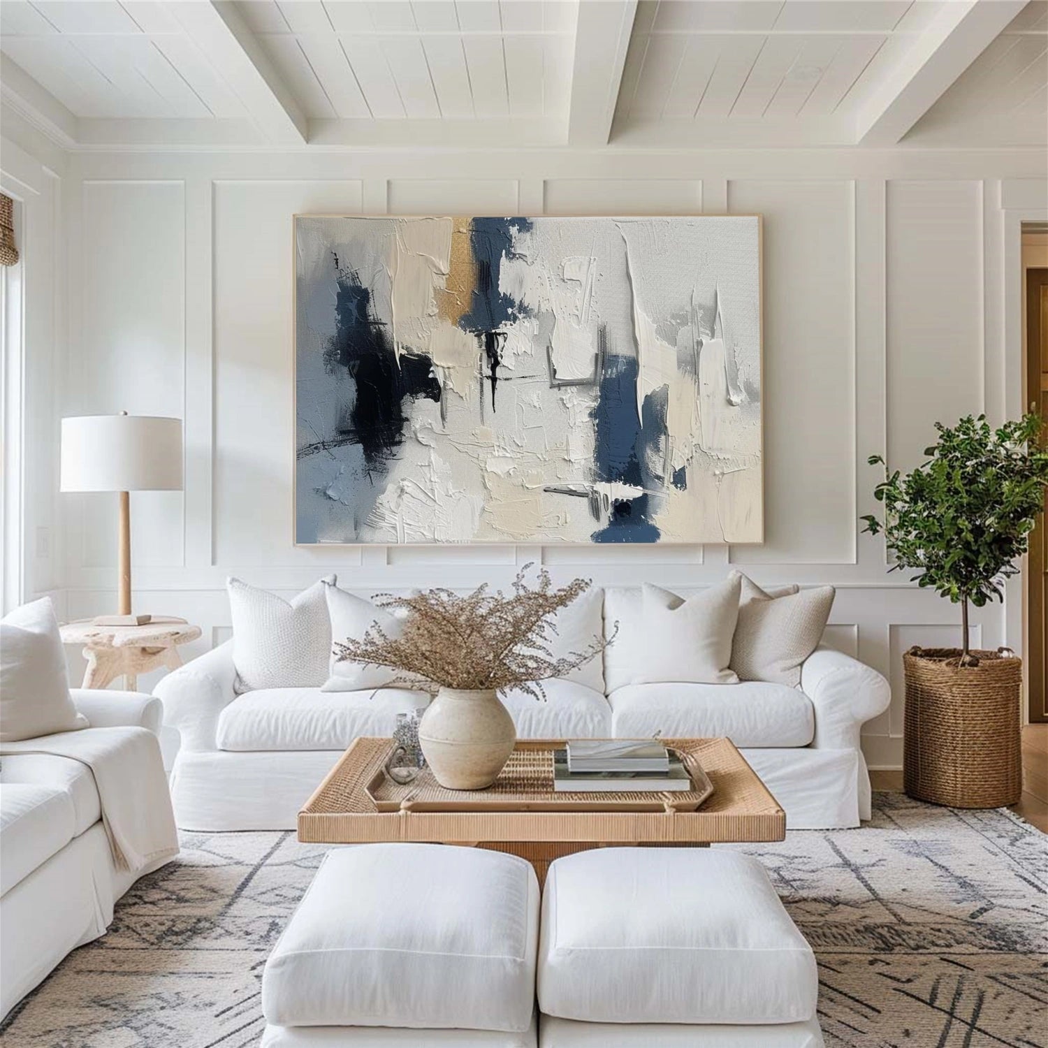 Abstract Textured Wall Art #AB 604