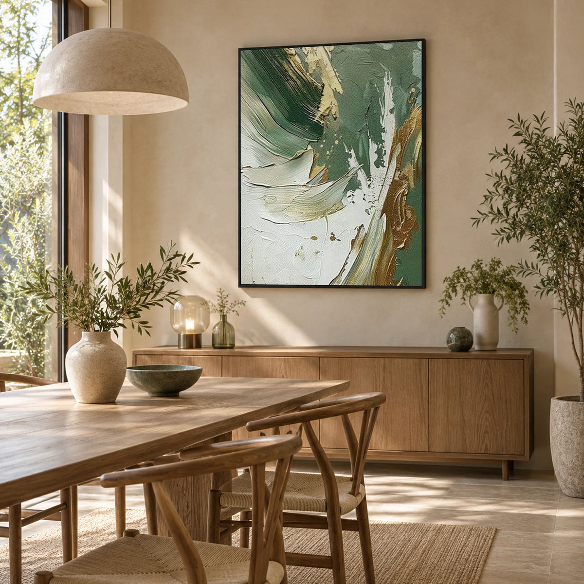 Minimalist Texture Canvas Art #MM469