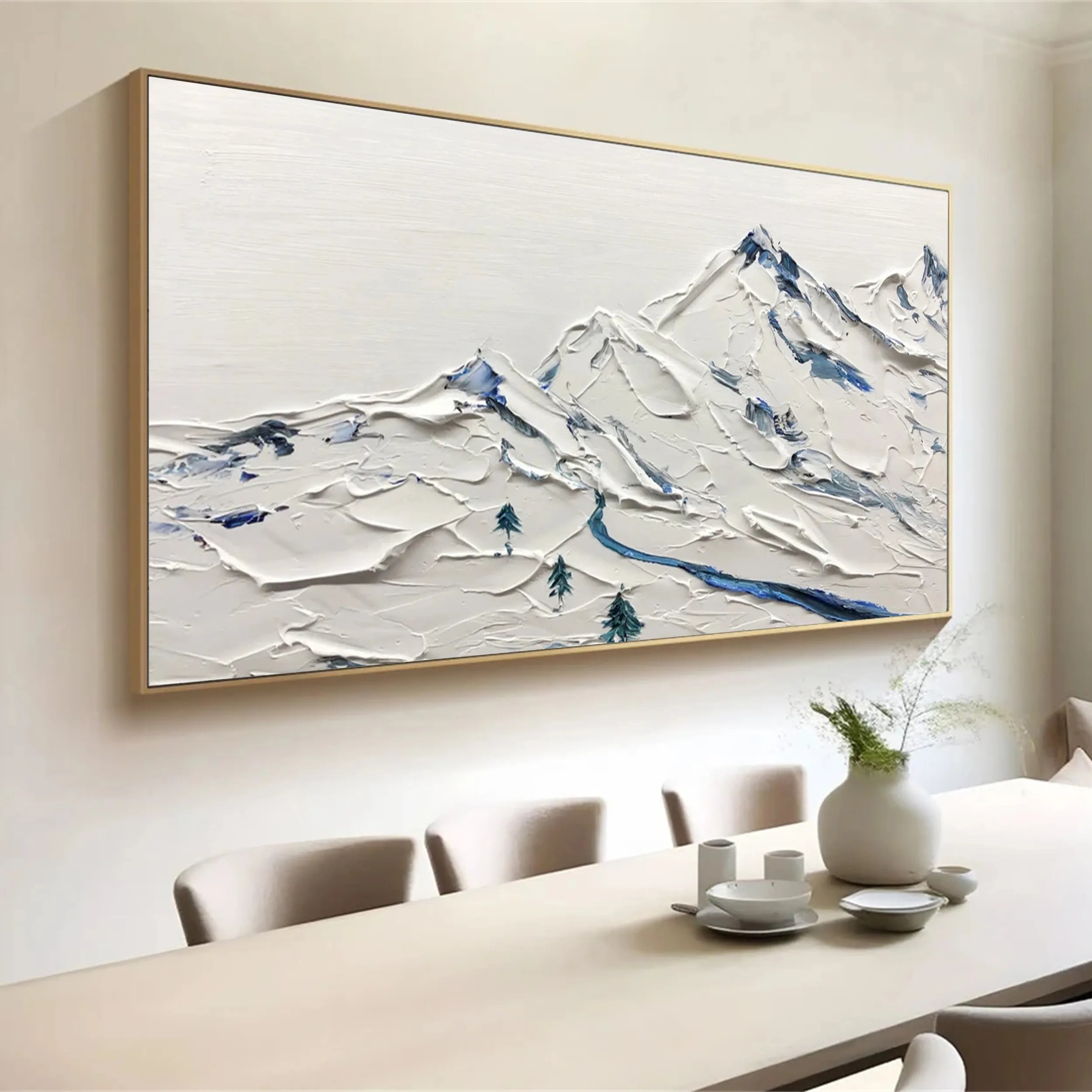 Plaster Art Minimalist Textured Painting #MM261