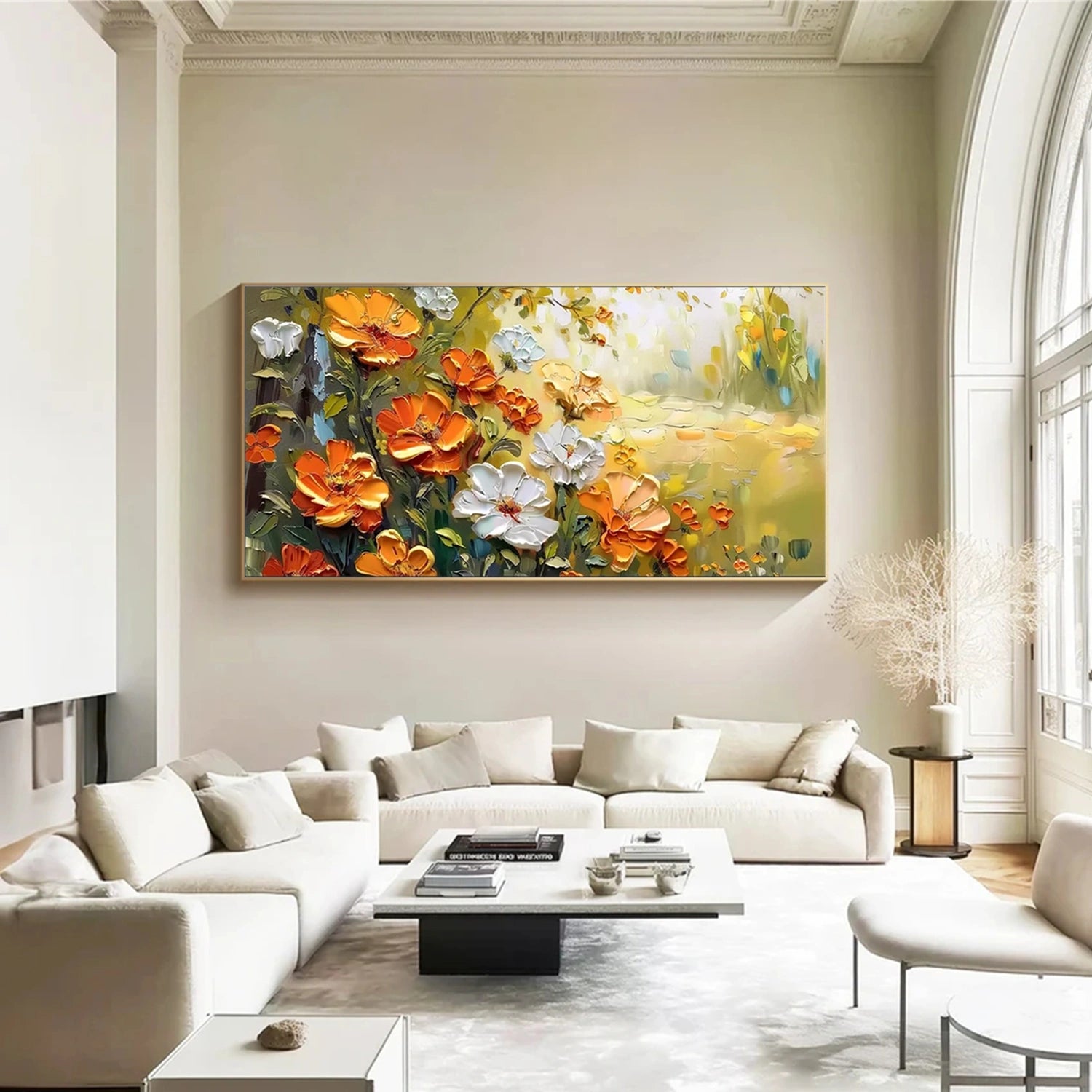 Flower And Tree Painting #FT 175