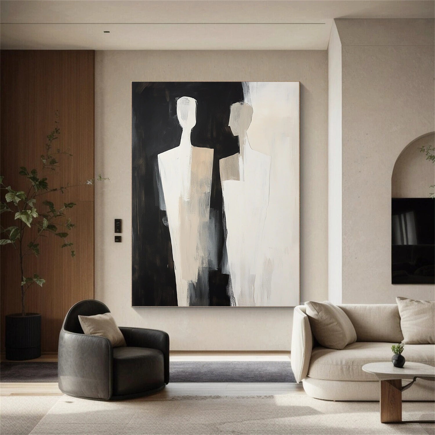 Contemporary Abstract Minimalist Wall Art #CW004