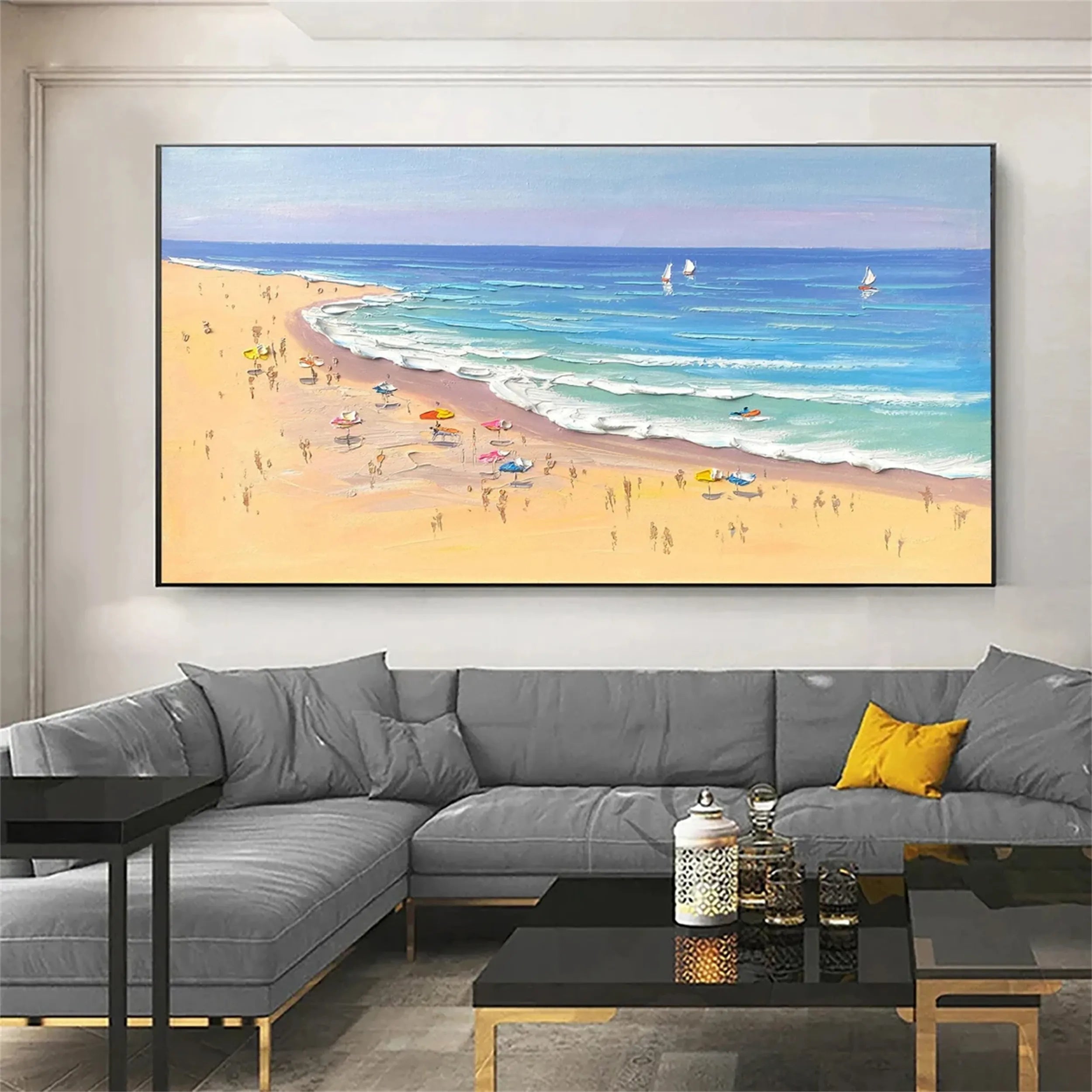 Ocean And Sky Painting #OS 125