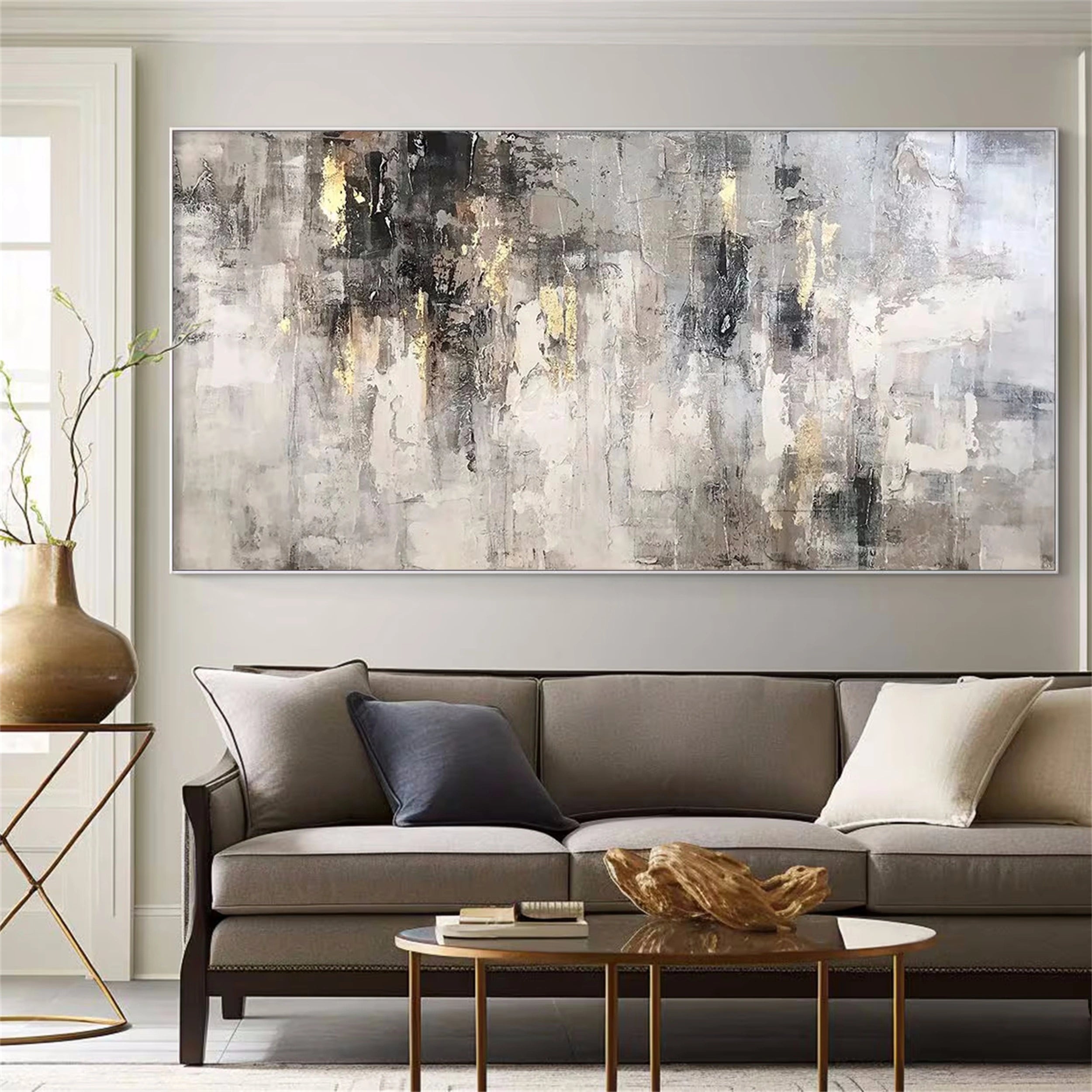 #CL-Custom Size Abstract Painting #AB 092