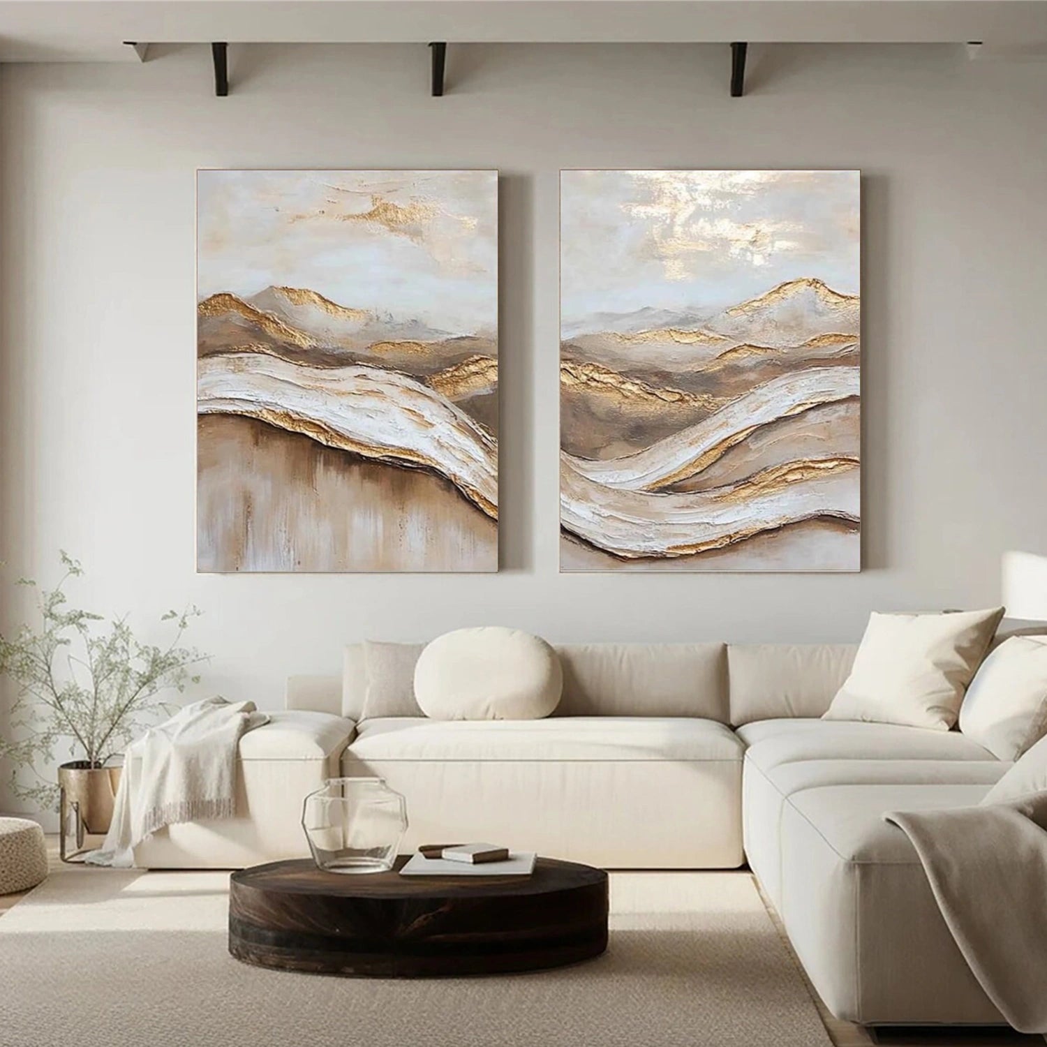 Abstract Wall Art Set of 2 # AB676