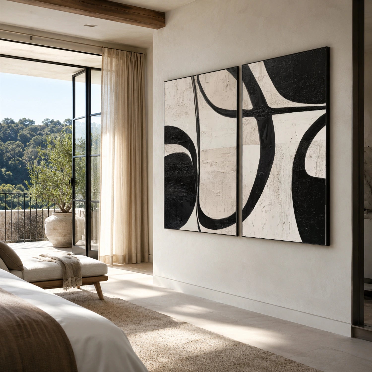 Wabi Sabi Wall Art Set of 2 # WS458