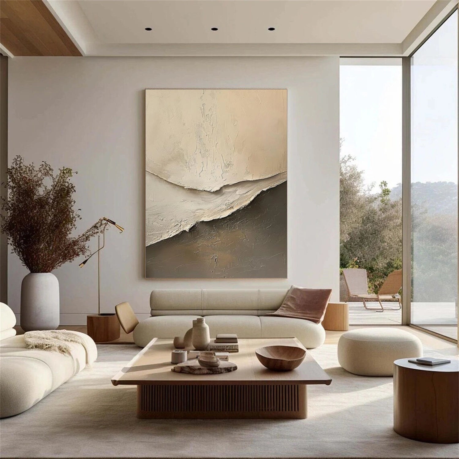 Minimalist Textured Canvas #MM383