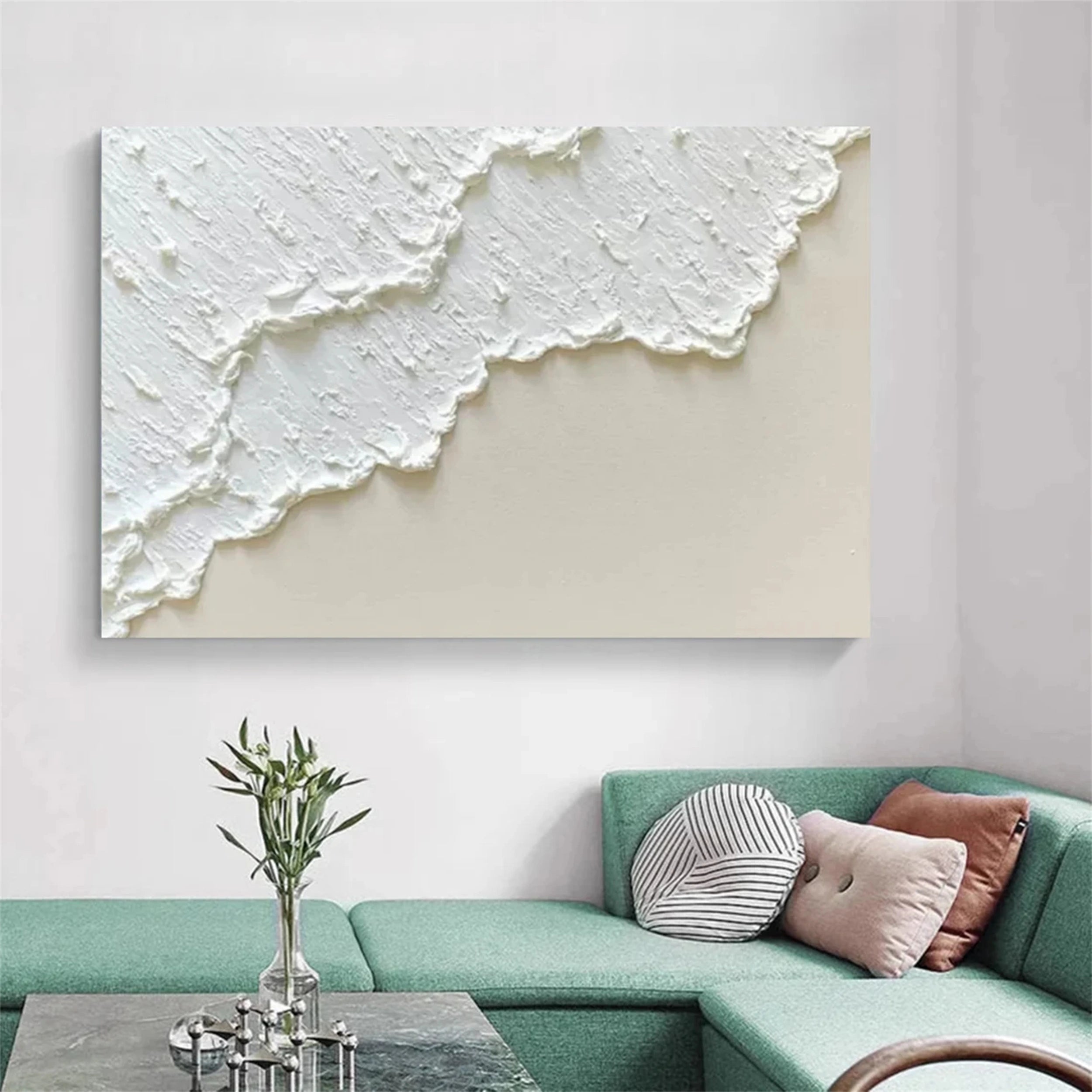 Plaster Art Minimalist Textured Painting #MM102
