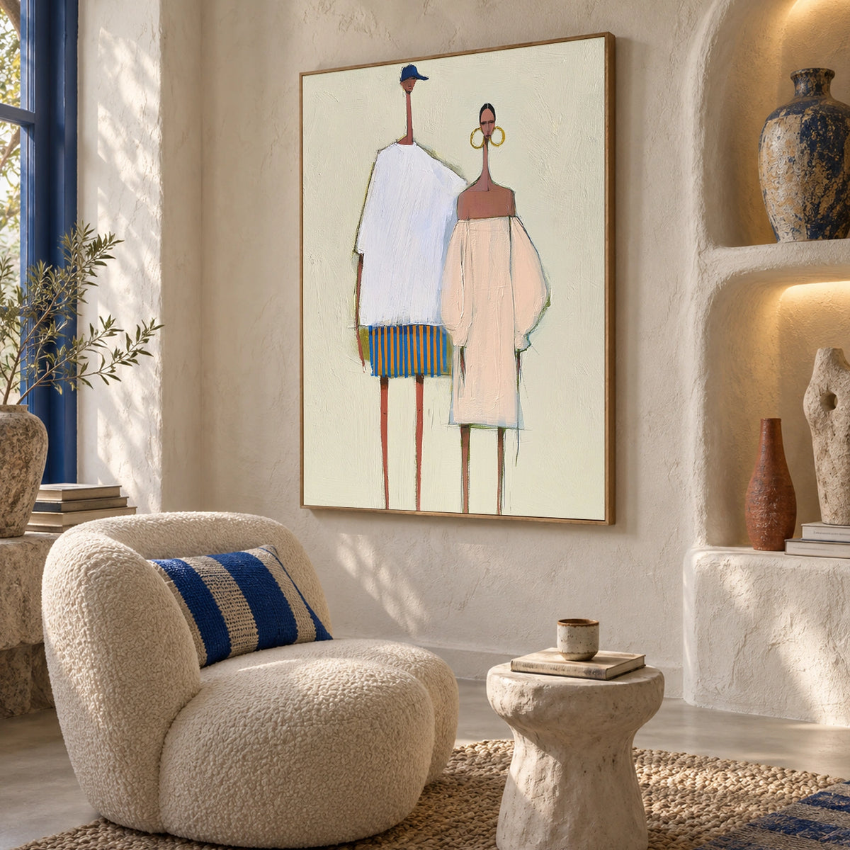 Abstract Portrait Wall Art #PT104