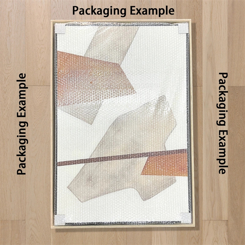 Plaster Art Minimalist Textured Painting Set of 2 #MM254