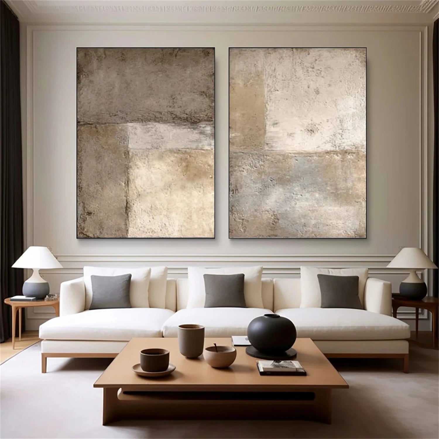 Wabi Sabi Set of 2 Wall Art #WS382