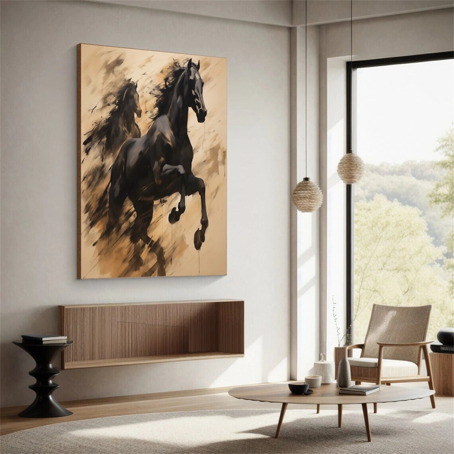 Abstract House Wall Art #AB 492