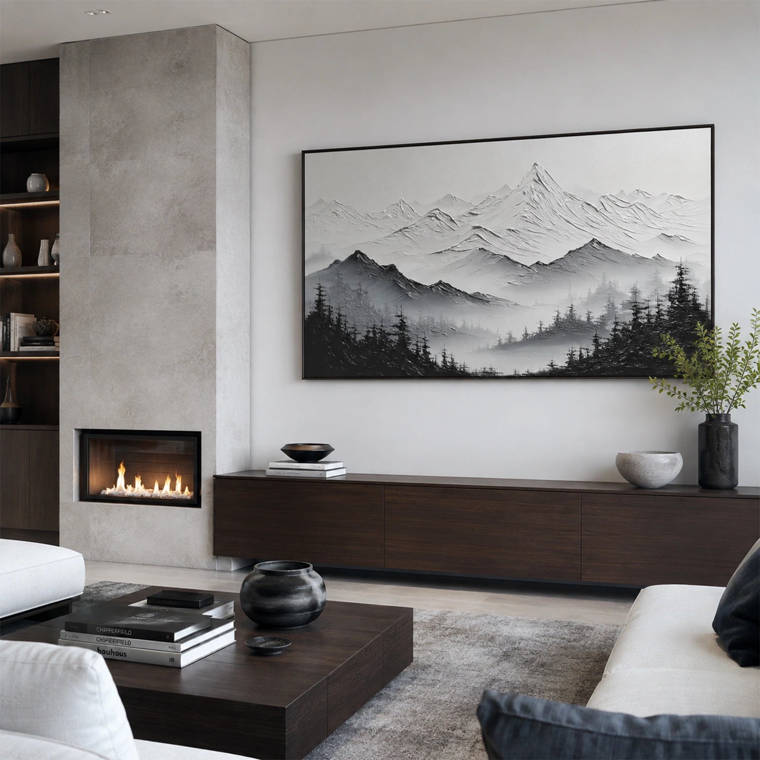 Minimalist Mountain Canvas # MM457