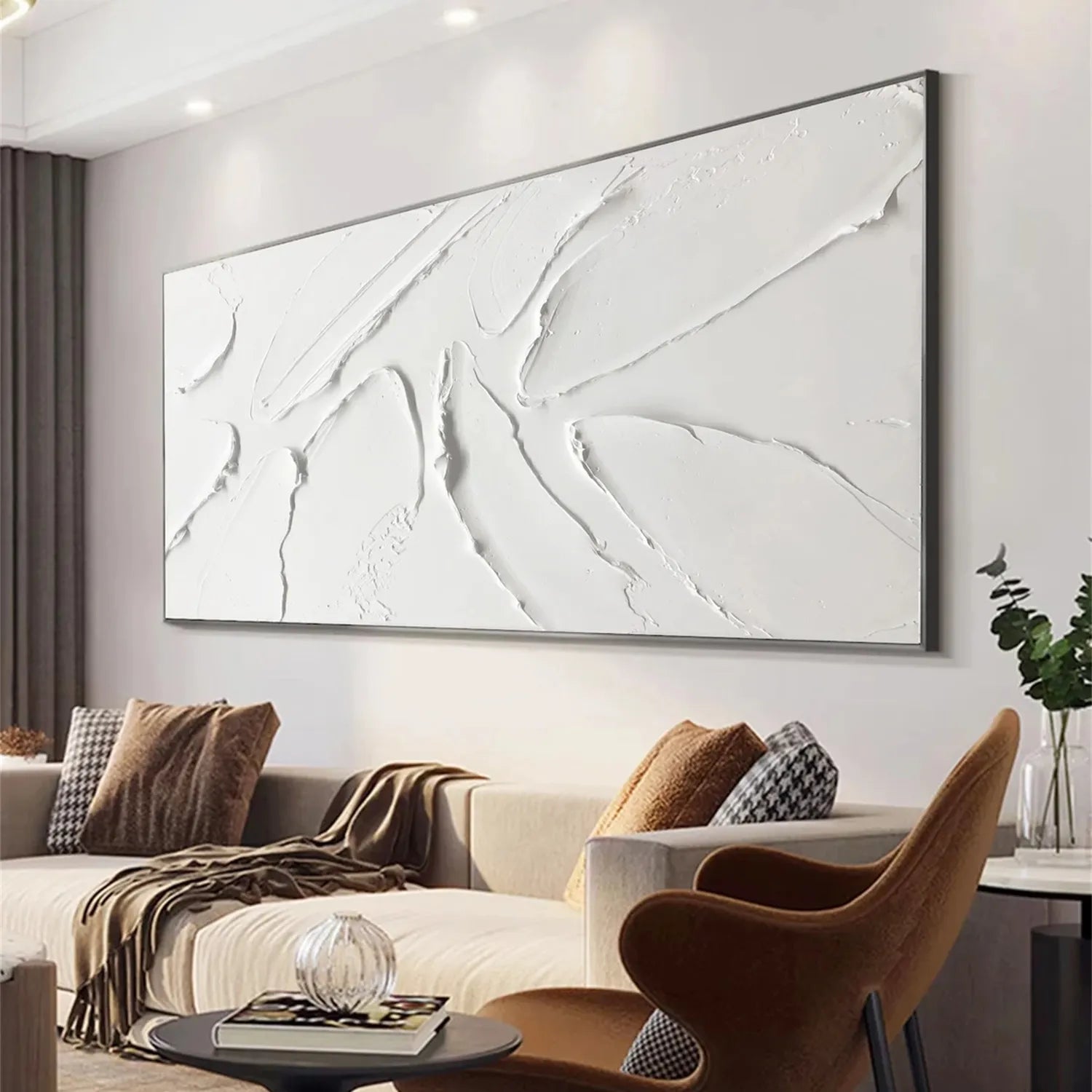 Plaster Art Minimalist Textured Painting #MM295