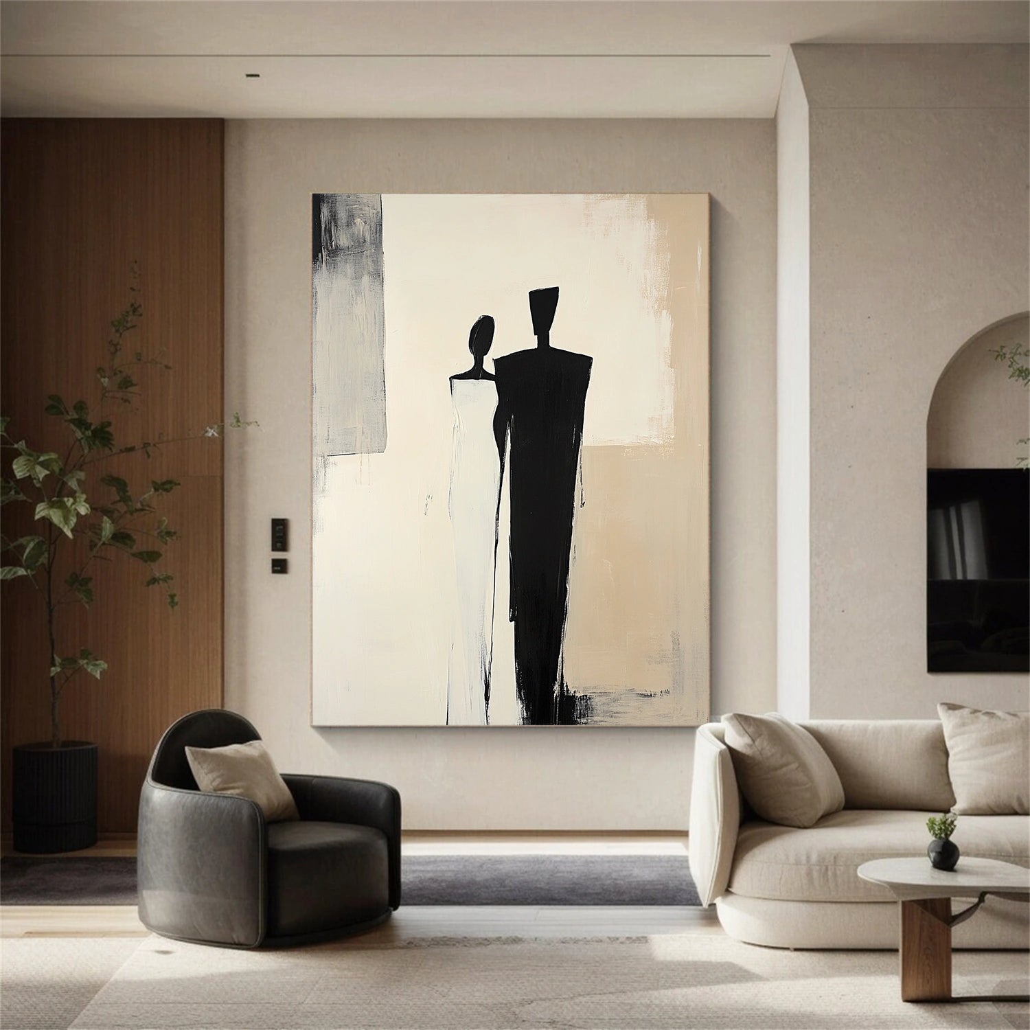 Contemporary Abstract Minimalist Wall Art #CW001