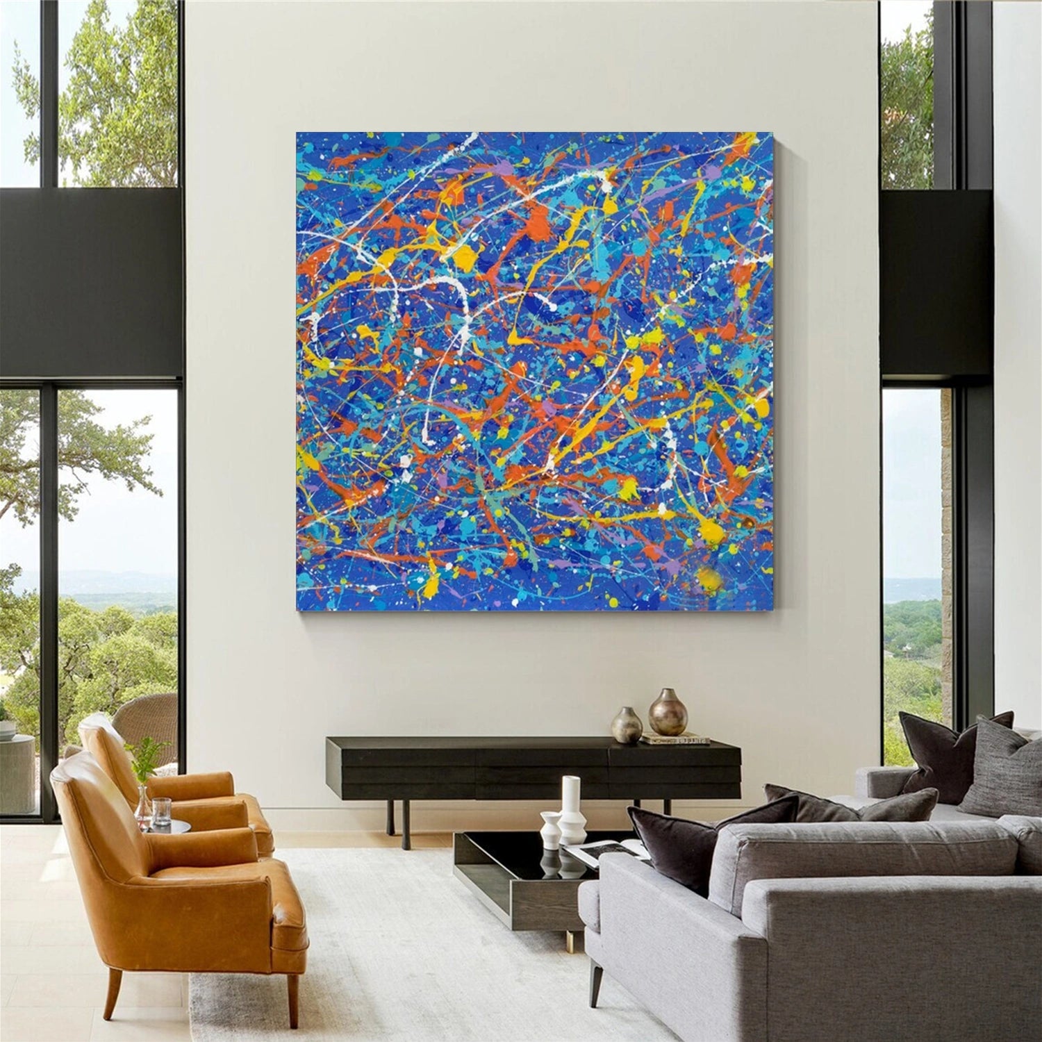 Pollock Art #JP017